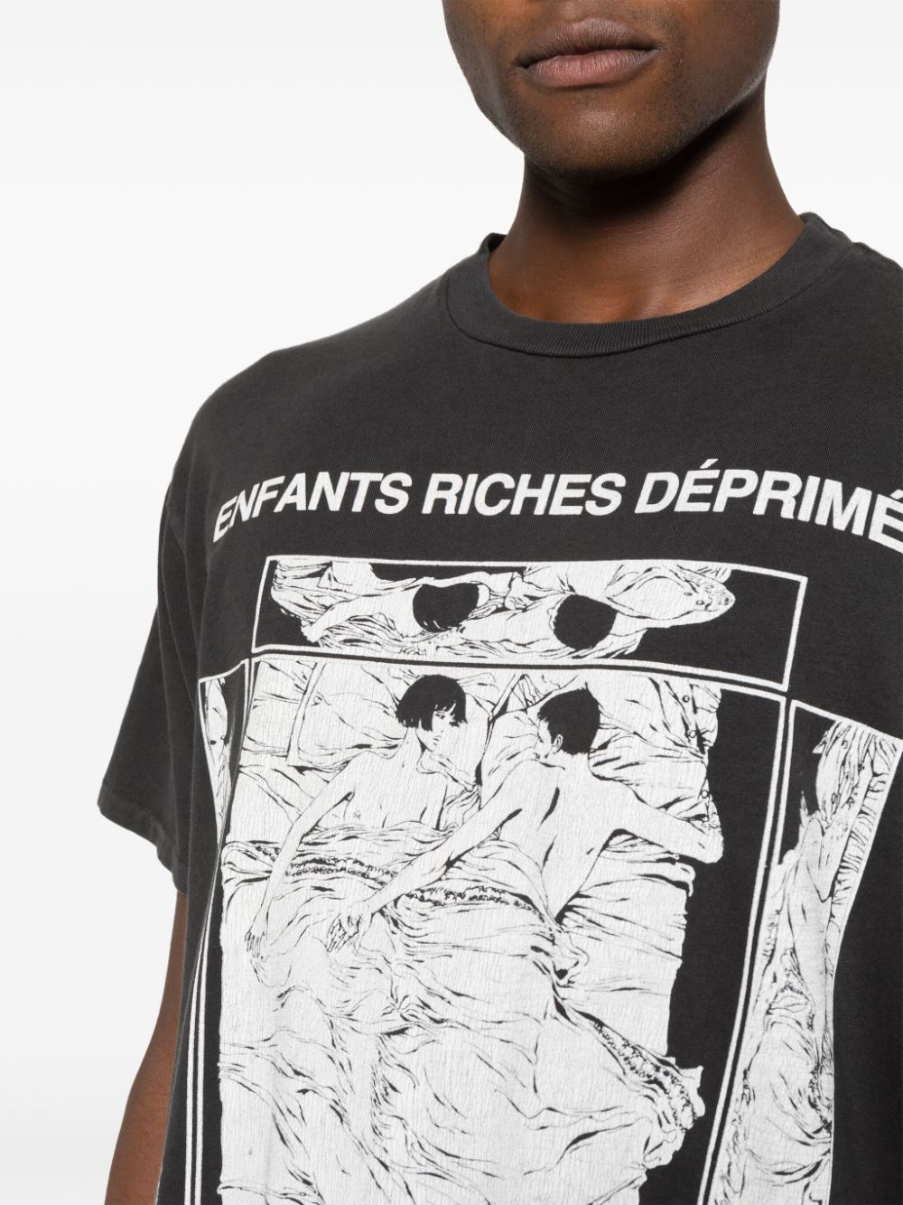 Enfants Riches Deprimes T-shirts and Polos Black 010715FADEDBLACKWHITE (ENFANTS RICHES DÉPRIMÉS / Tシャツ・カットソー ) | ENFANTS RICHES DÉPRIMÉS (アンファン リッシュ デプリメ)(3)