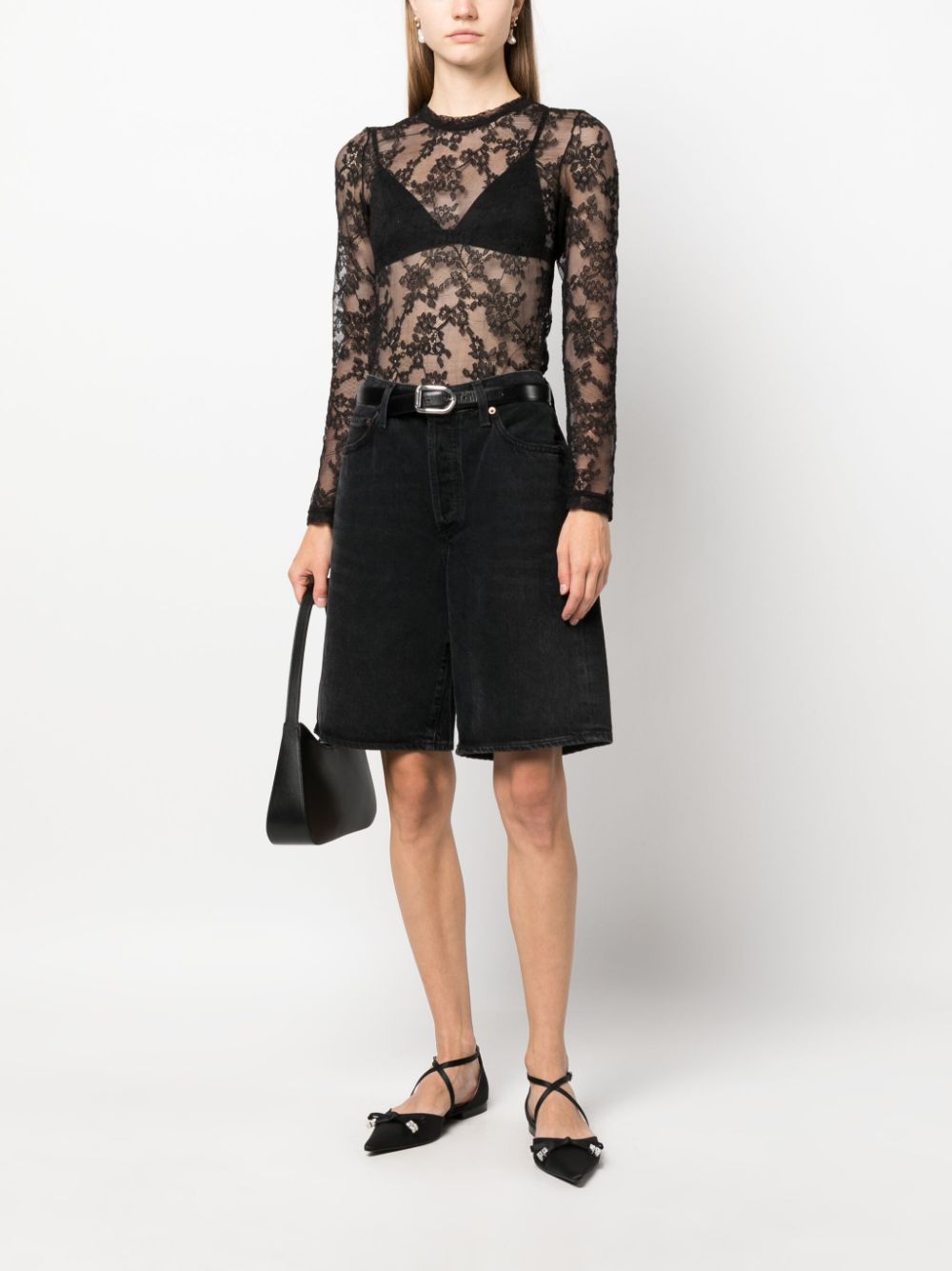 Parosh T-shirts and Polos Black D100003NASTRINO013 (P.A.R.O.S.H. / Tシャツ・カットソー ) | P.A.R.O.S.H. (パロッシュ)(3)