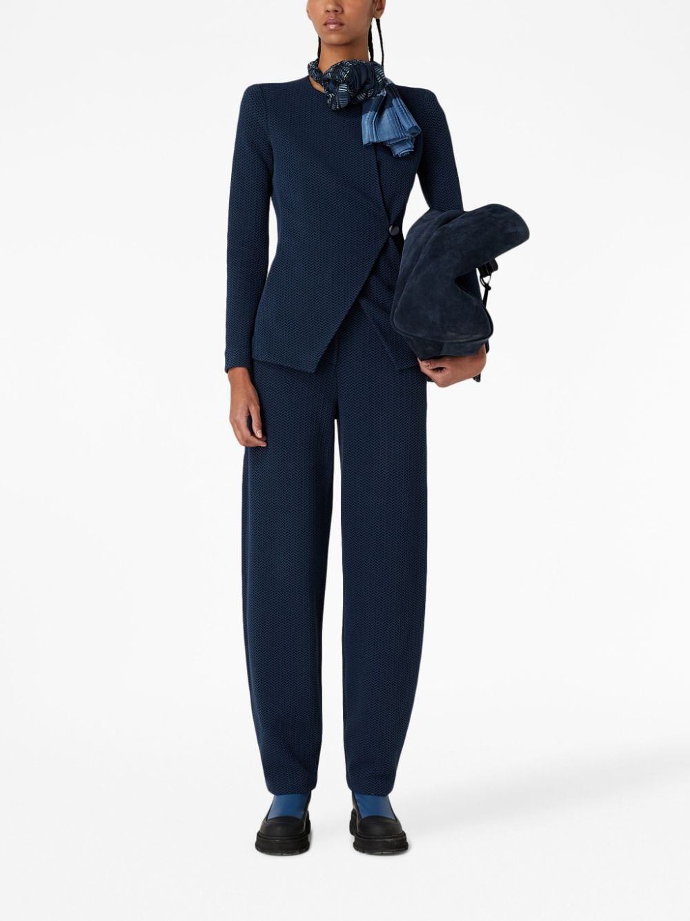 Emporio Armani Jackets Blue 6R2G7D2JHCZ0912 (EMPORIO ARMANI / ブレザー・ジャケット ) | EMPORIO ARMANI (エンポリオ アルマーニ)(2)