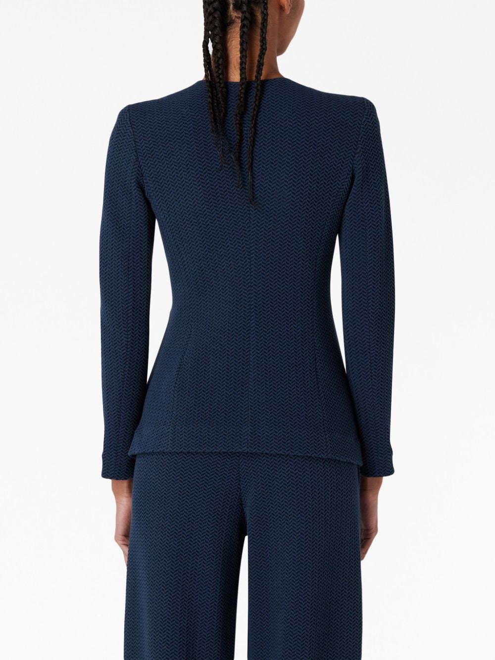 Emporio Armani Jackets Blue 6R2G7D2JHCZ0912 (EMPORIO ARMANI / ブレザー・ジャケット ) | EMPORIO ARMANI (エンポリオ アルマーニ)(4)