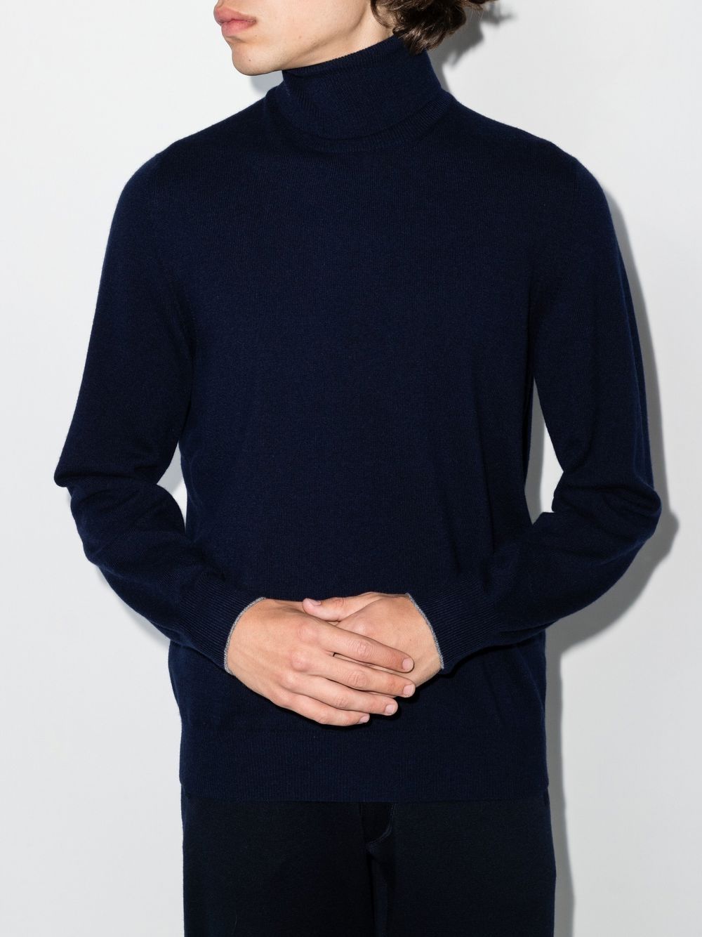 Brunello Cucinelli Sweaters Blue M2200103CW425 (Brunello Cucinelli / ニット・セーター・カーディガン ) | Brunello Cucinelli (ブルネロ・クチネリ)(1)