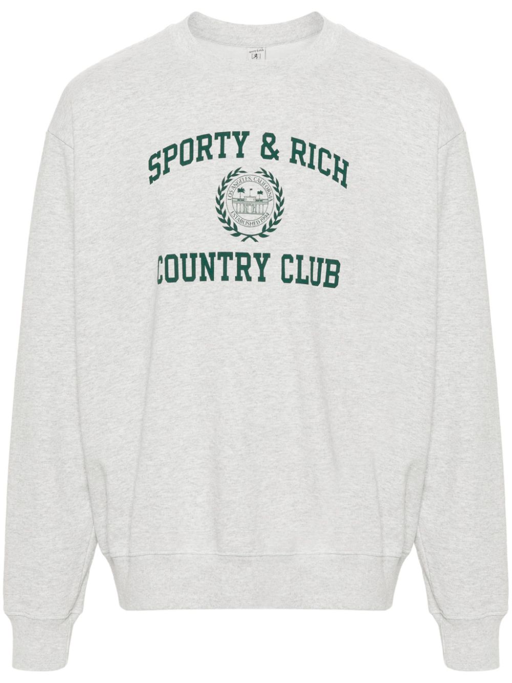 SPORTY & RICH Sweaters Grey CRAW2319HGHEATHERGRAY19 (Sporty & Rich / スウェット・フーディー ) | Sporty & Rich (スポーティアンドリッチ)