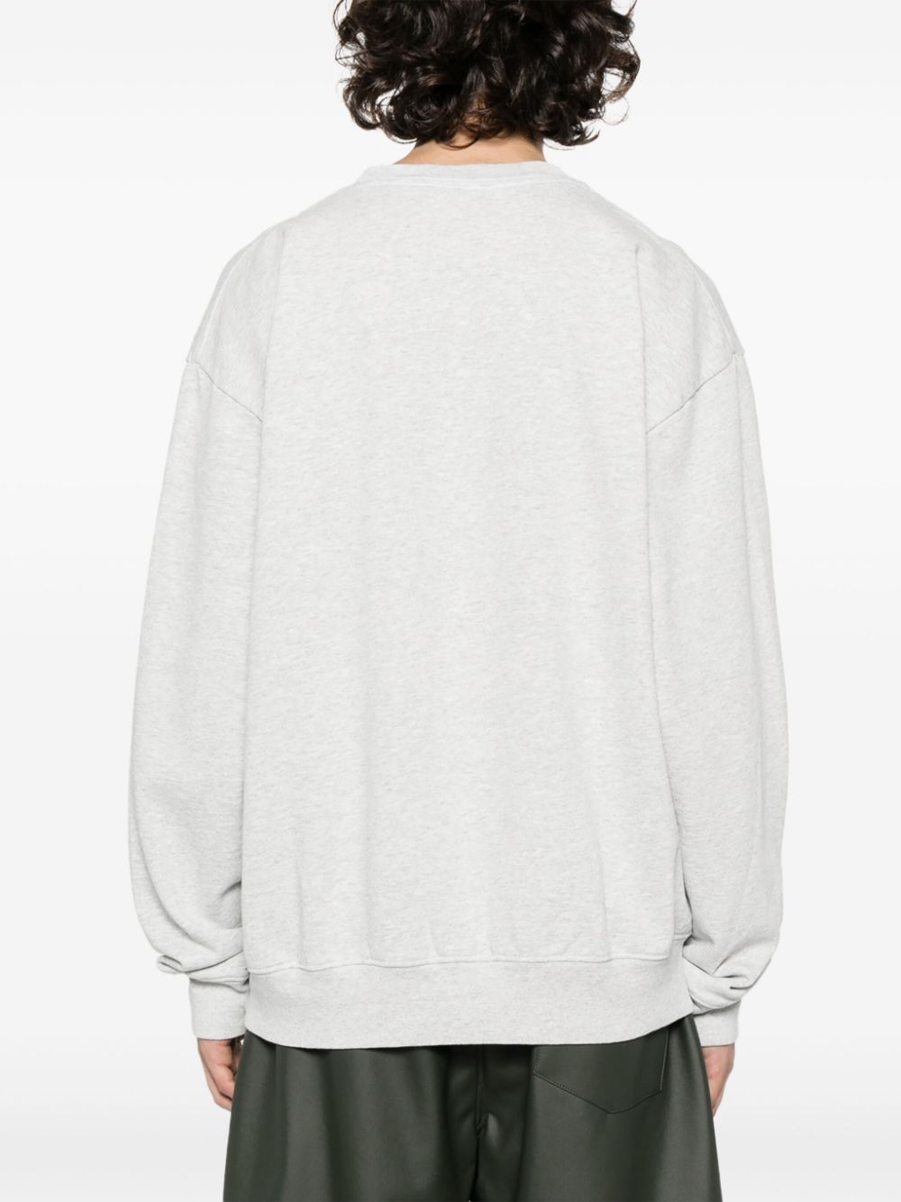 SPORTY & RICH Sweaters Grey CRAW2319HGHEATHERGRAY19 (Sporty & Rich / スウェット・フーディー ) | Sporty & Rich (スポーティアンドリッチ)(4)