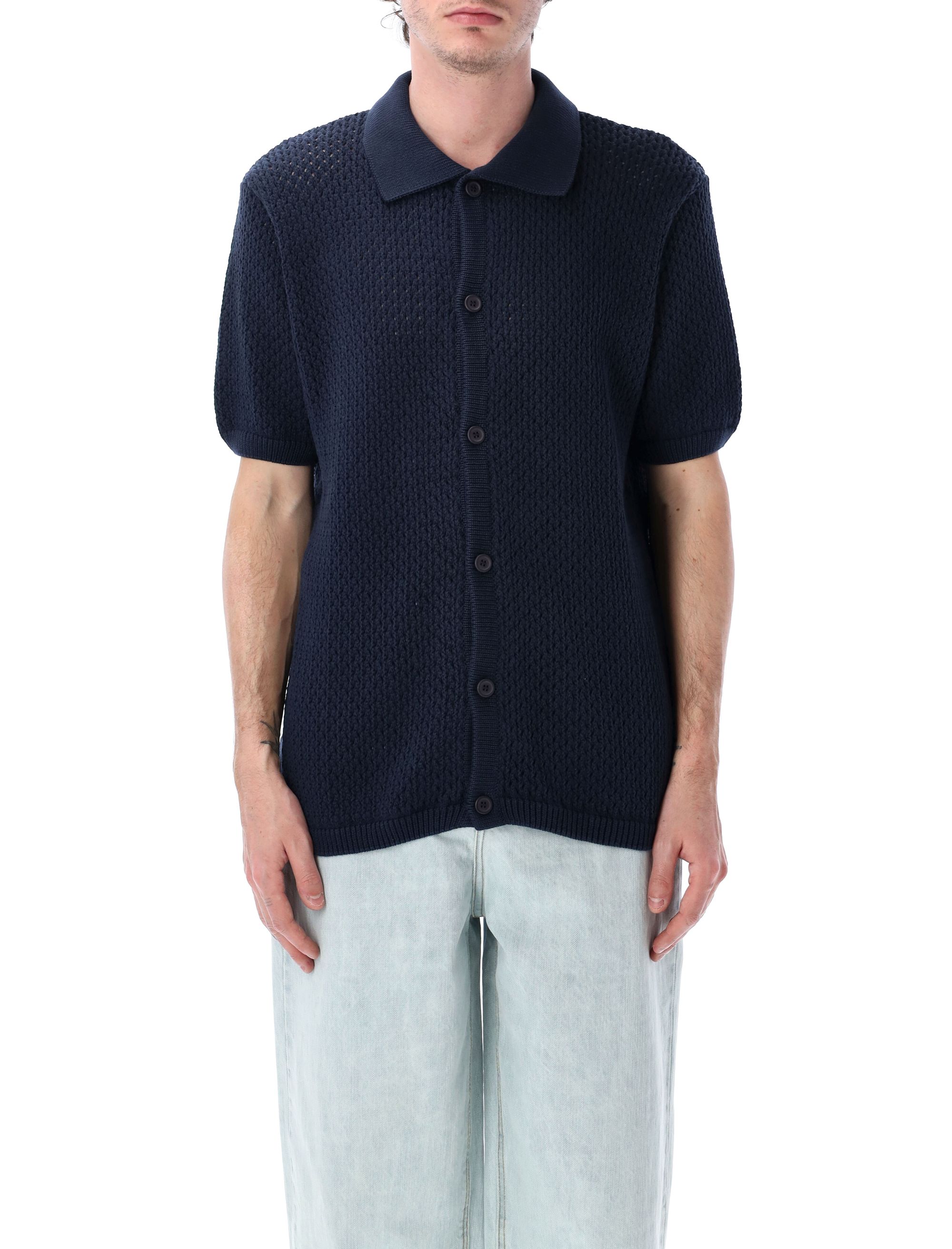 ARTE ANTWERP Sweaters Blue SS25038KNAVY (Arte Antwerp / ニット・セーター・カーディガン ) | Arte Antwerp (アルテ アントワープ)