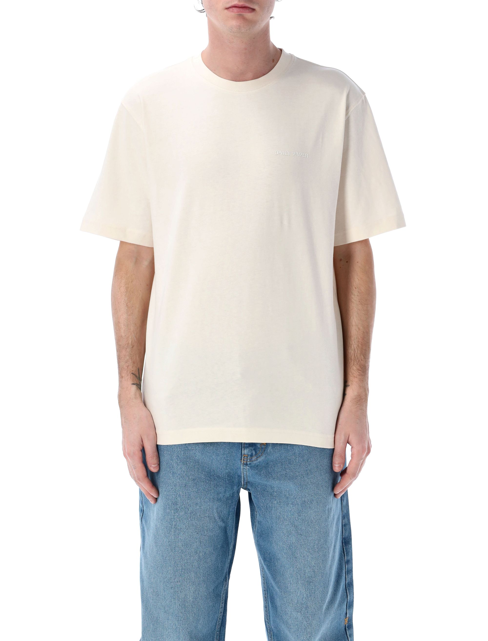 Daily Paper Uomo T-shirts and Polos 2512028GARDENIA (DAILY PAPER / Tシャツ・カットソー ) | DAILY PAPER (デイリーペーパー)