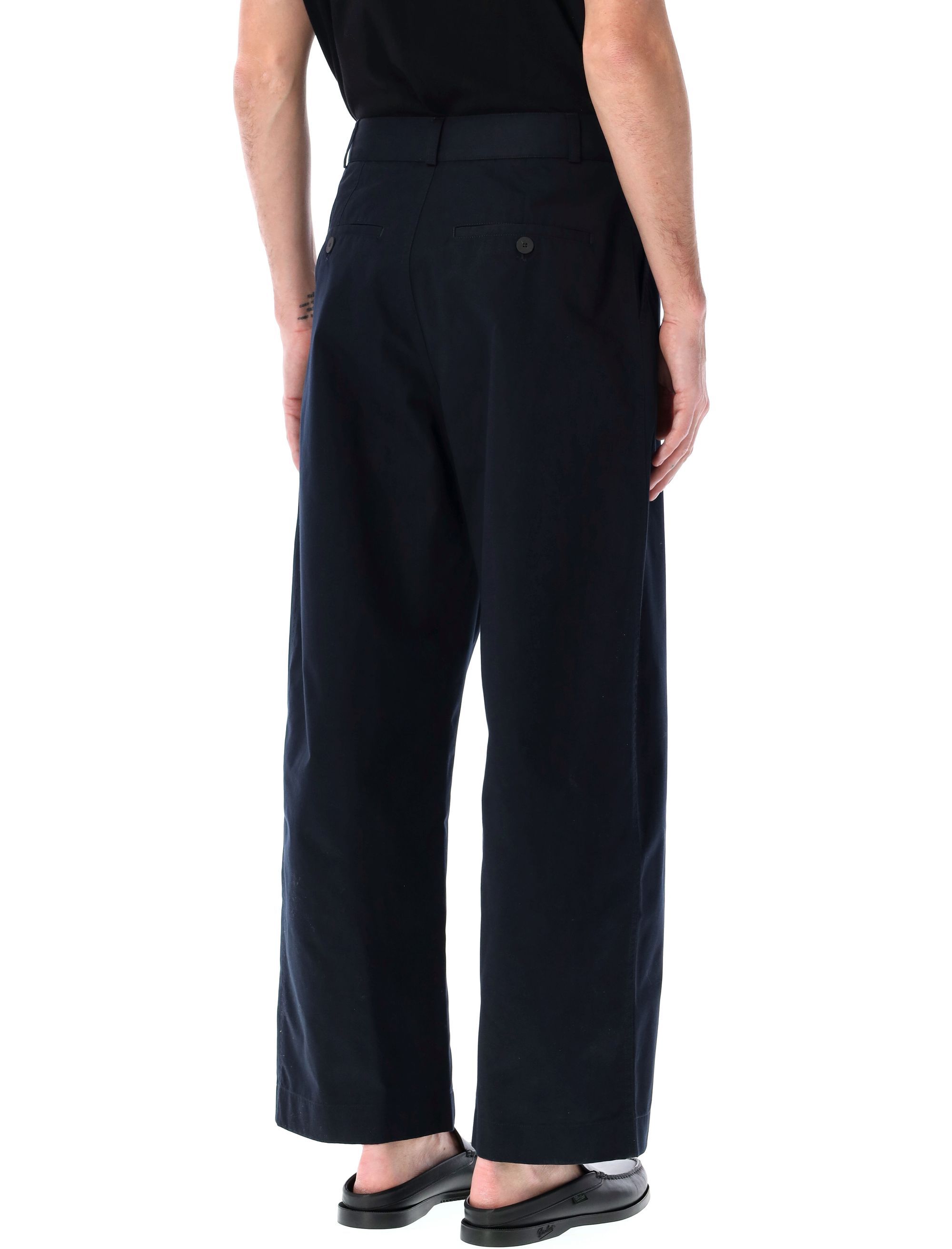 STUDIO NICHOLSON Trousers BOSWORTHSNM1297DARKESTNA (Studio Nicholson / パンツ ) | Studio Nicholson (スタジオニコルソン)(1)
