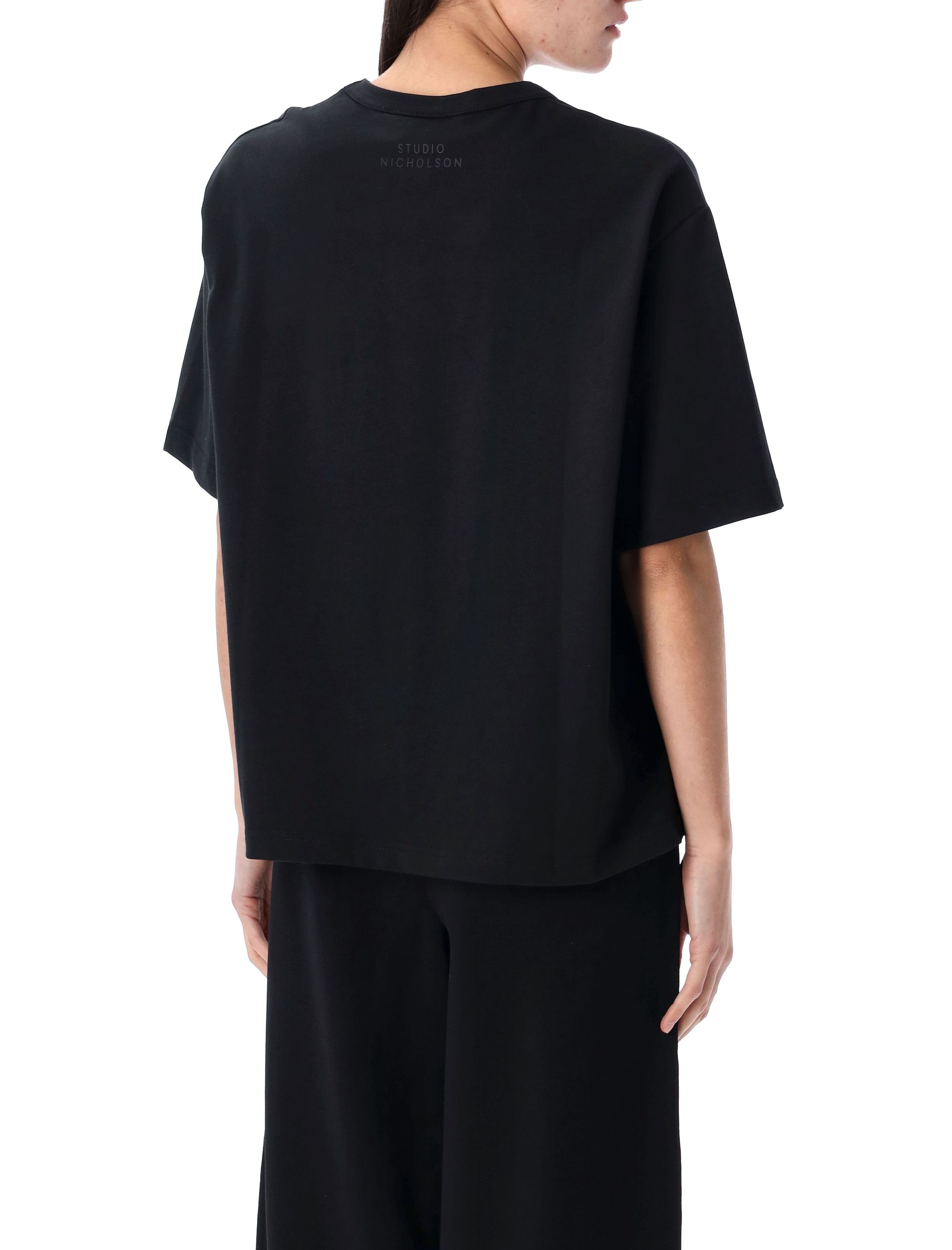 STUDIO NICHOLSON T-shirts and Polos Black LEESNW1617BLACK (Studio Nicholson / Tシャツ・カットソー ) | Studio Nicholson (スタジオニコルソン)(1)