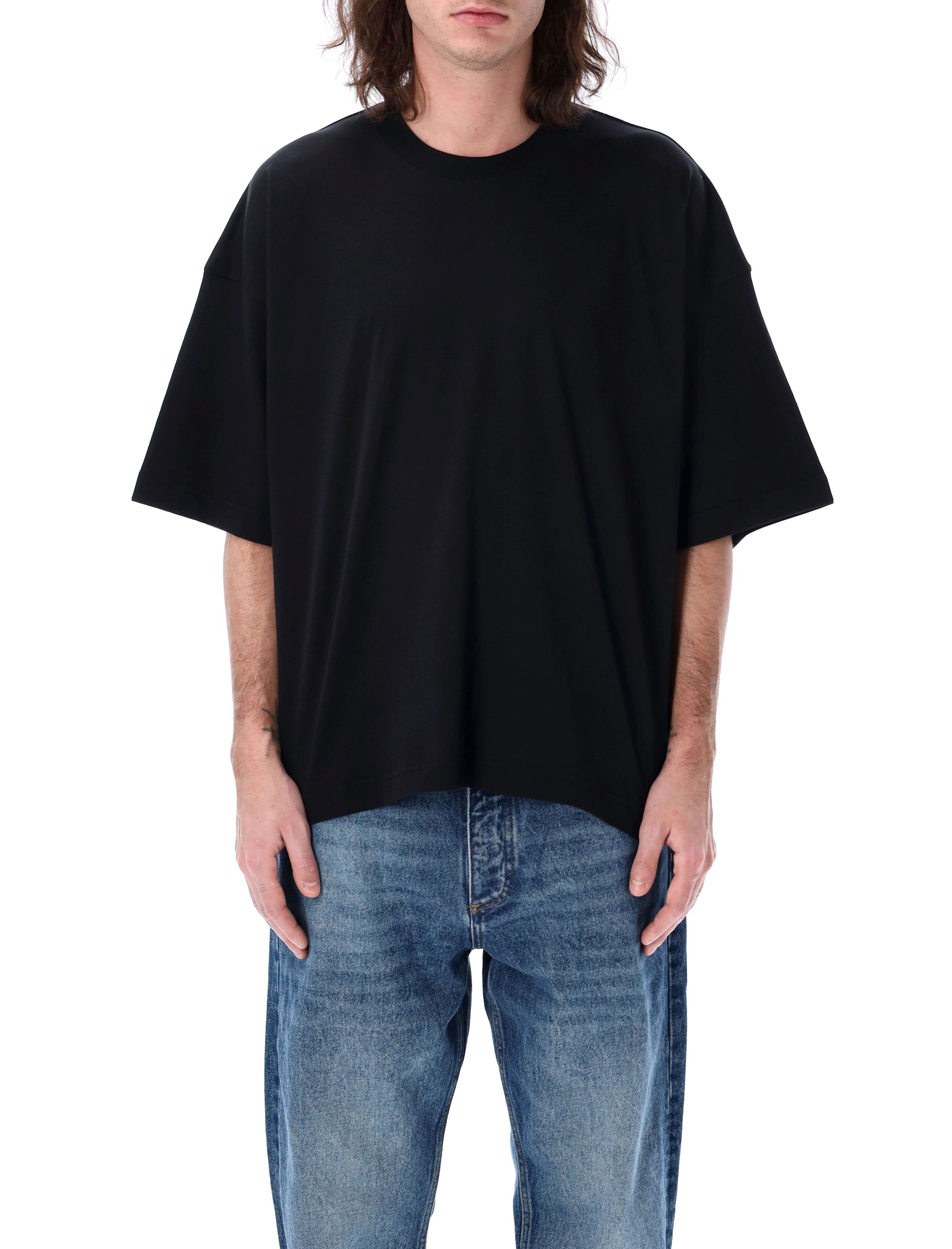 STUDIO NICHOLSON T-shirts and Polos Black PIUSNM1327BLACK (Studio Nicholson / Tシャツ・カットソー ) | Studio Nicholson (スタジオニコルソン)