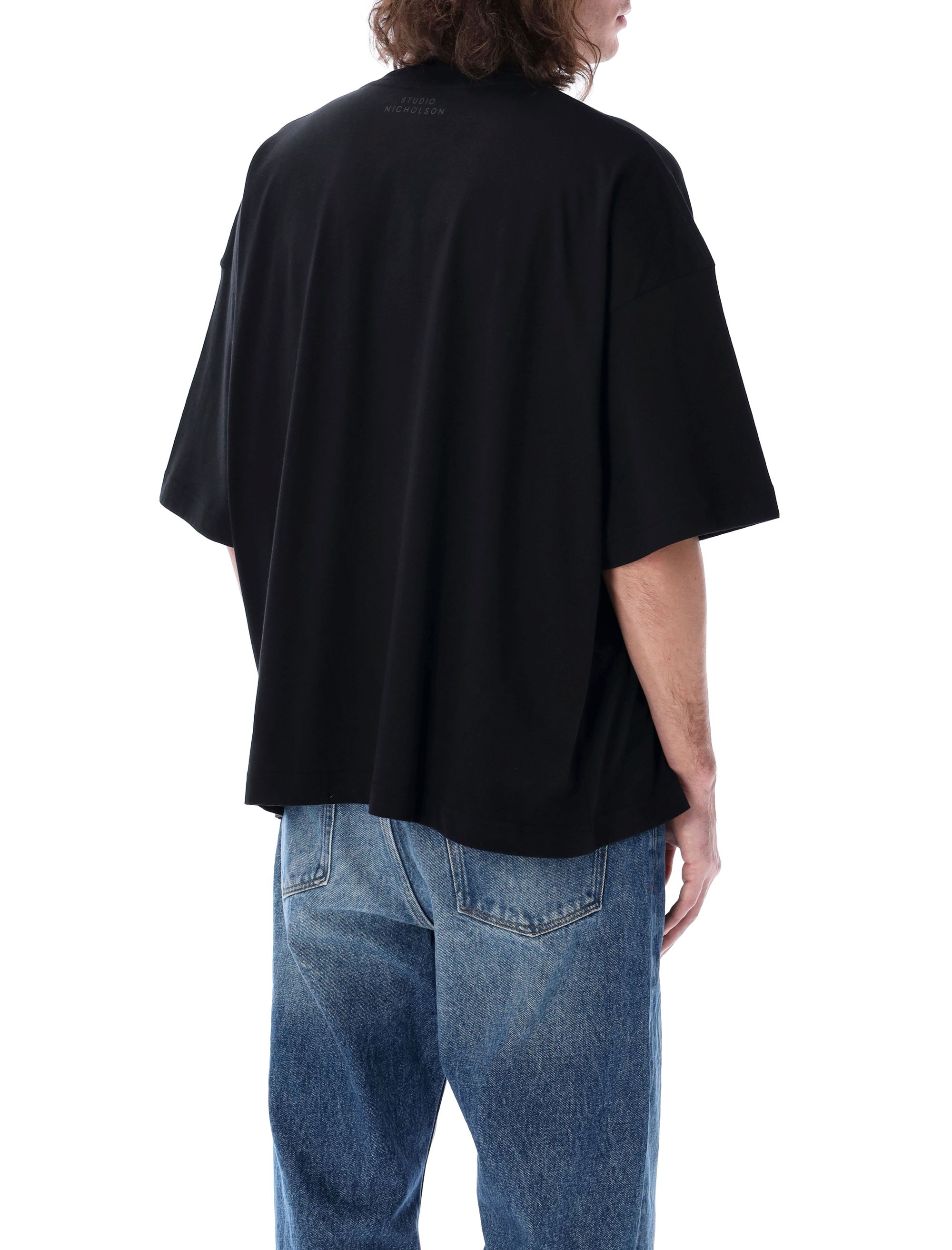 STUDIO NICHOLSON T-shirts and Polos Black PIUSNM1327BLACK (Studio Nicholson / Tシャツ・カットソー ) | Studio Nicholson (スタジオニコルソン)(1)