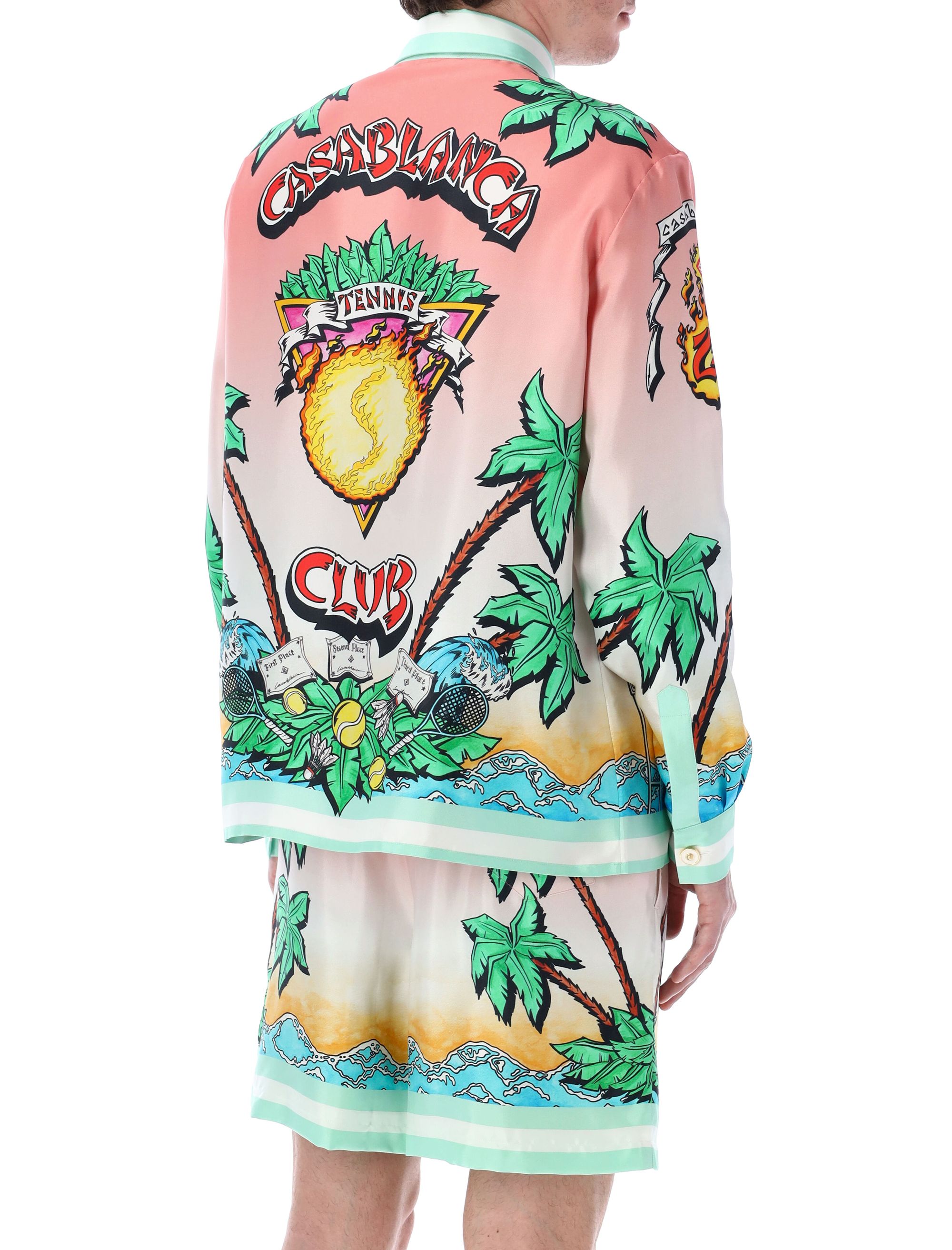 Casablanca T-shirts and Polos MultiColour UMS25SH0210202 (Casablanca / シャツ・ブラウス ) | Casablanca (カサブランカ)(1)