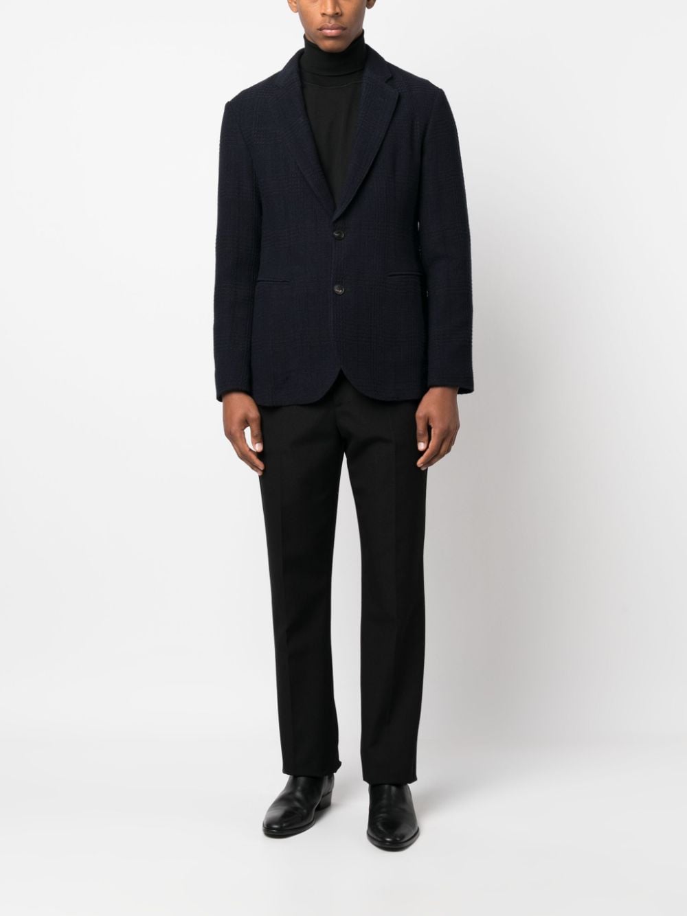 Emporio Armani Jackets Blue H41G37E1420920 (EMPORIO ARMANI / ブレザー・ジャケット ) | EMPORIO ARMANI (エンポリオ アルマーニ)(1)