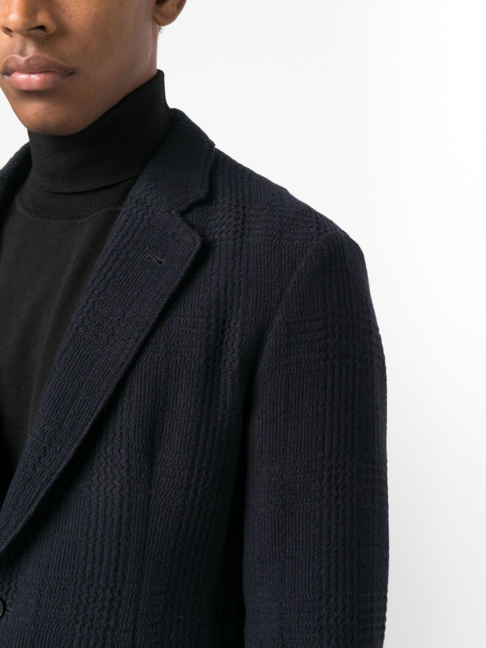 Emporio Armani Jackets Blue H41G37E1420920 (EMPORIO ARMANI / ブレザー・ジャケット ) | EMPORIO ARMANI (エンポリオ アルマーニ)(2)