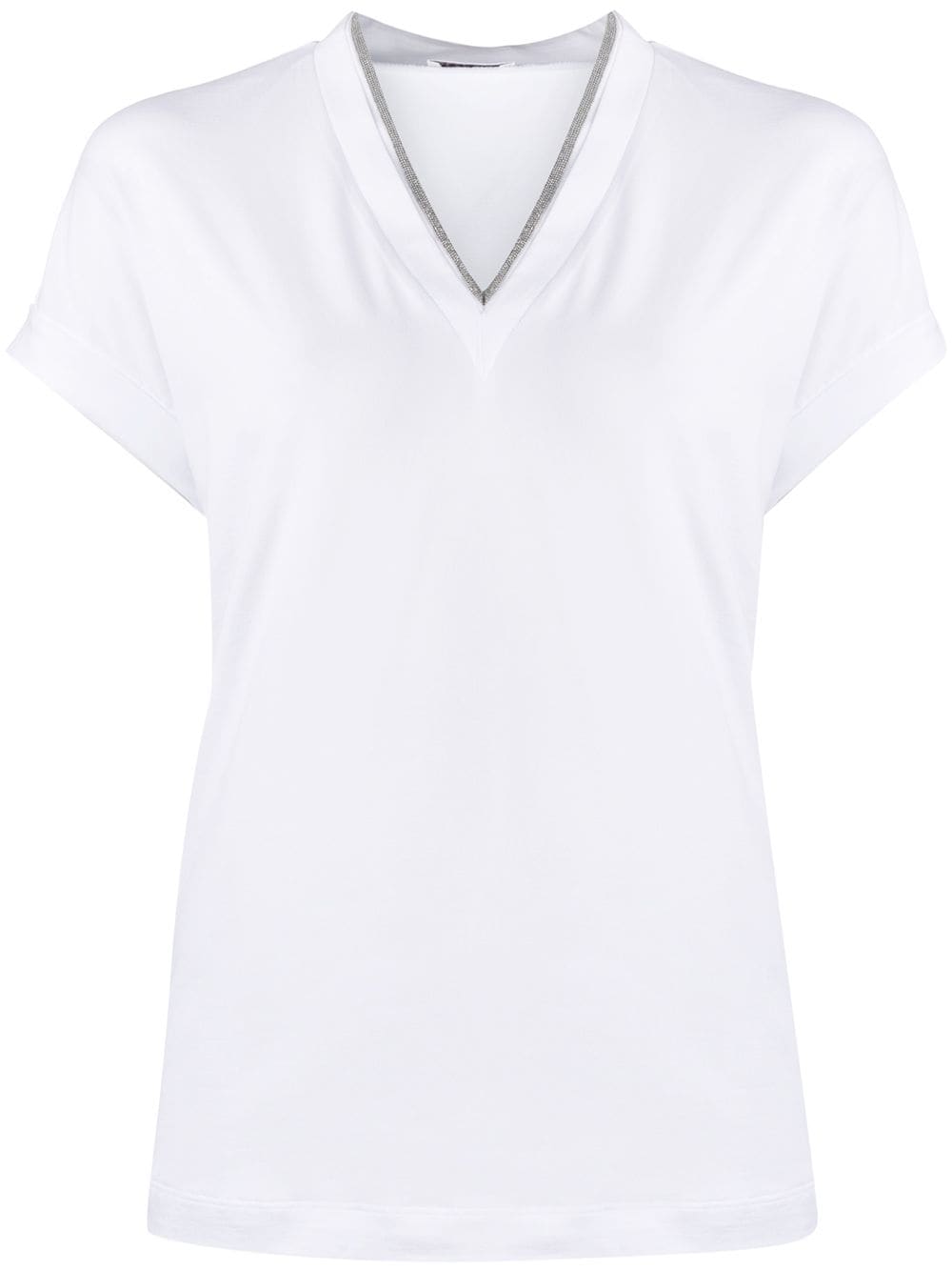 Brunello Cucinelli T-shirts and Polos White M0T18BD222C159 (Brunello Cucinelli / Tシャツ・カットソー ) | Brunello Cucinelli (ブルネロ・クチネリ)