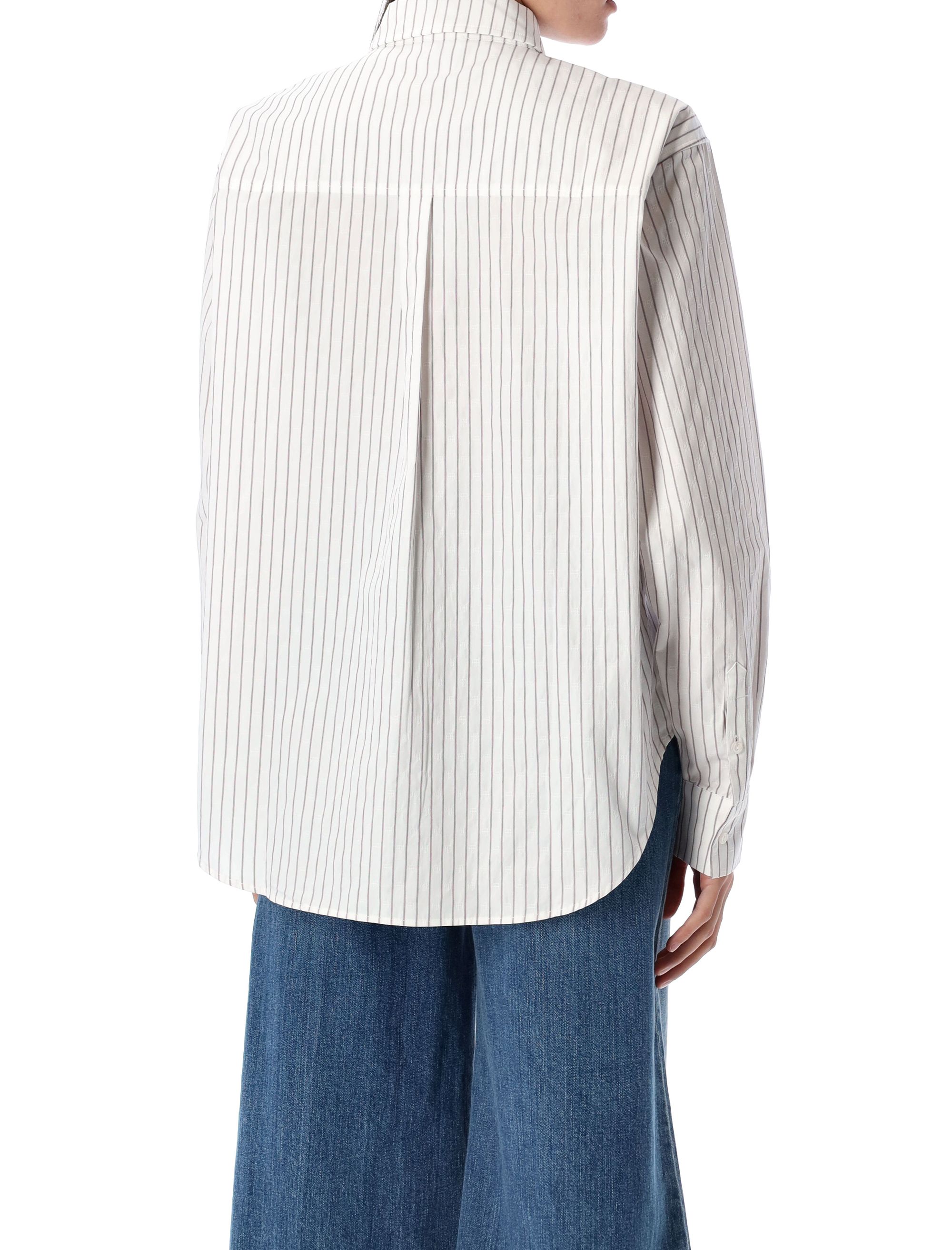 ANINE BING T-shirts and Polos A0710842MTL41WHITEBORD (ANINE BING / Tシャツ・カットソー ) | ANINE BING (アニン ビン)(1)