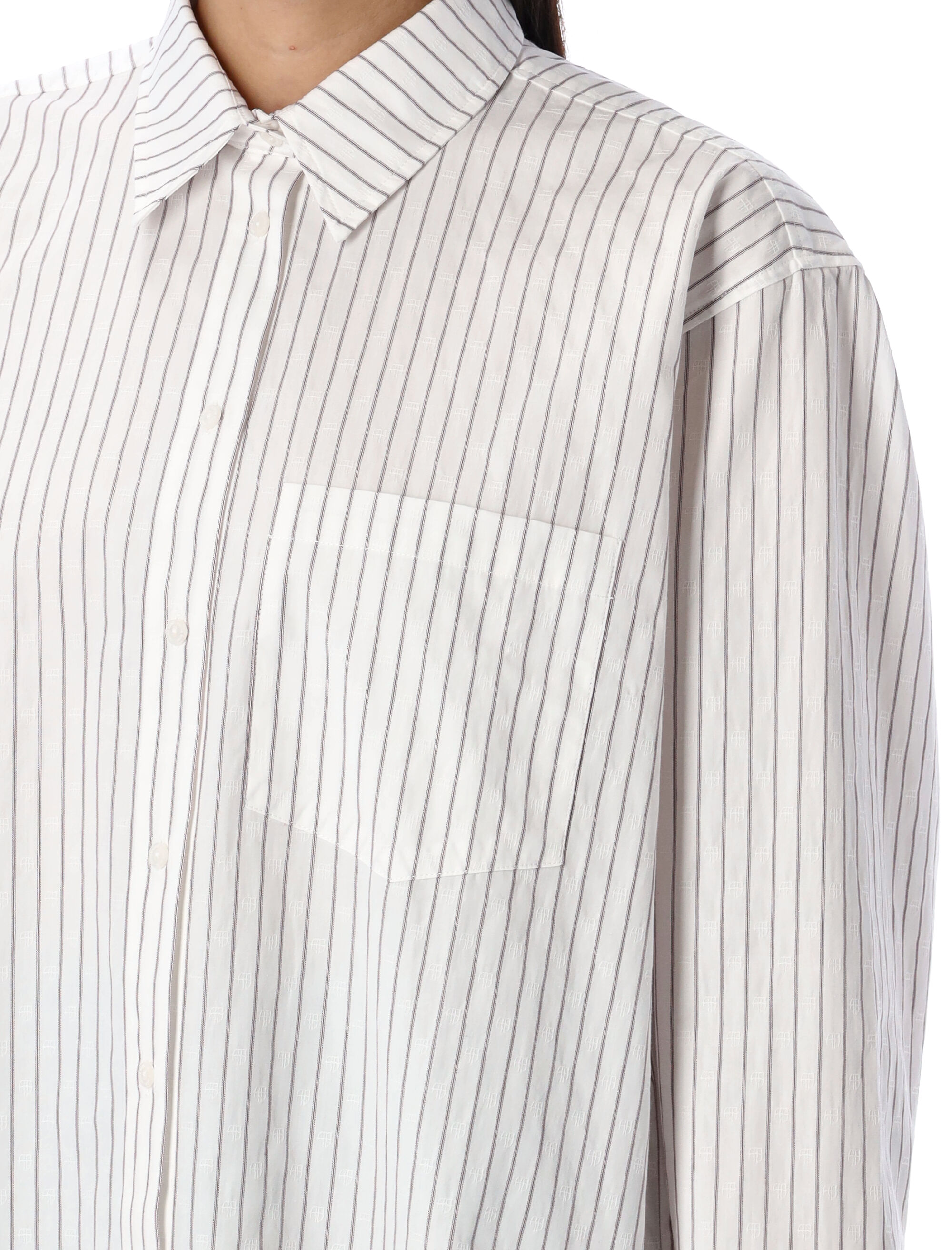 ANINE BING T-shirts and Polos A0710842MTL41WHITEBORD (ANINE BING / Tシャツ・カットソー ) | ANINE BING (アニン ビン)(2)