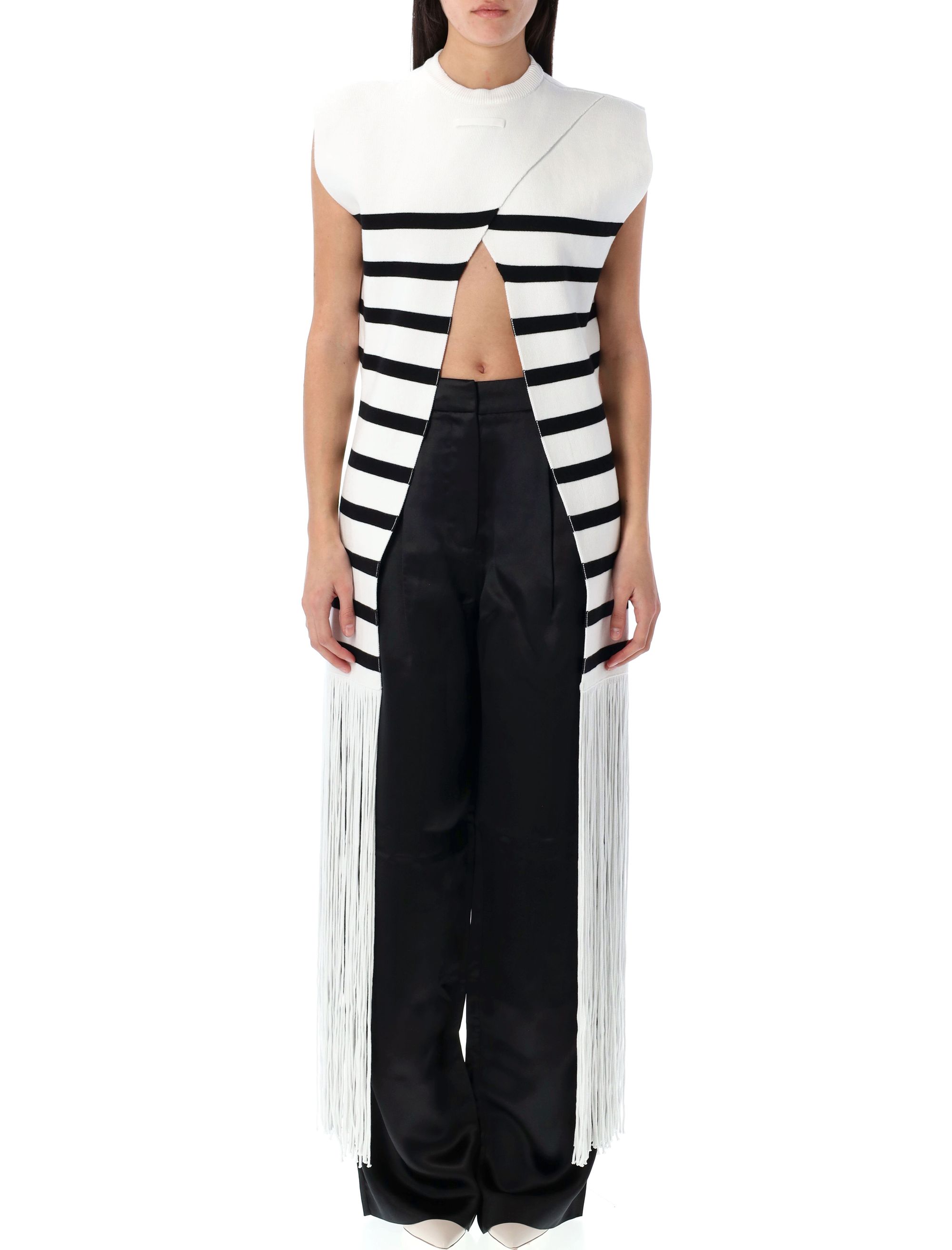 JEAN PAUL GAULTIER Top White PL073M0860100 (Jean Paul GAULTIER / タンクトップ・キャミソール ) | Jean Paul GAULTIER (ジャンポール ゴルチエ)