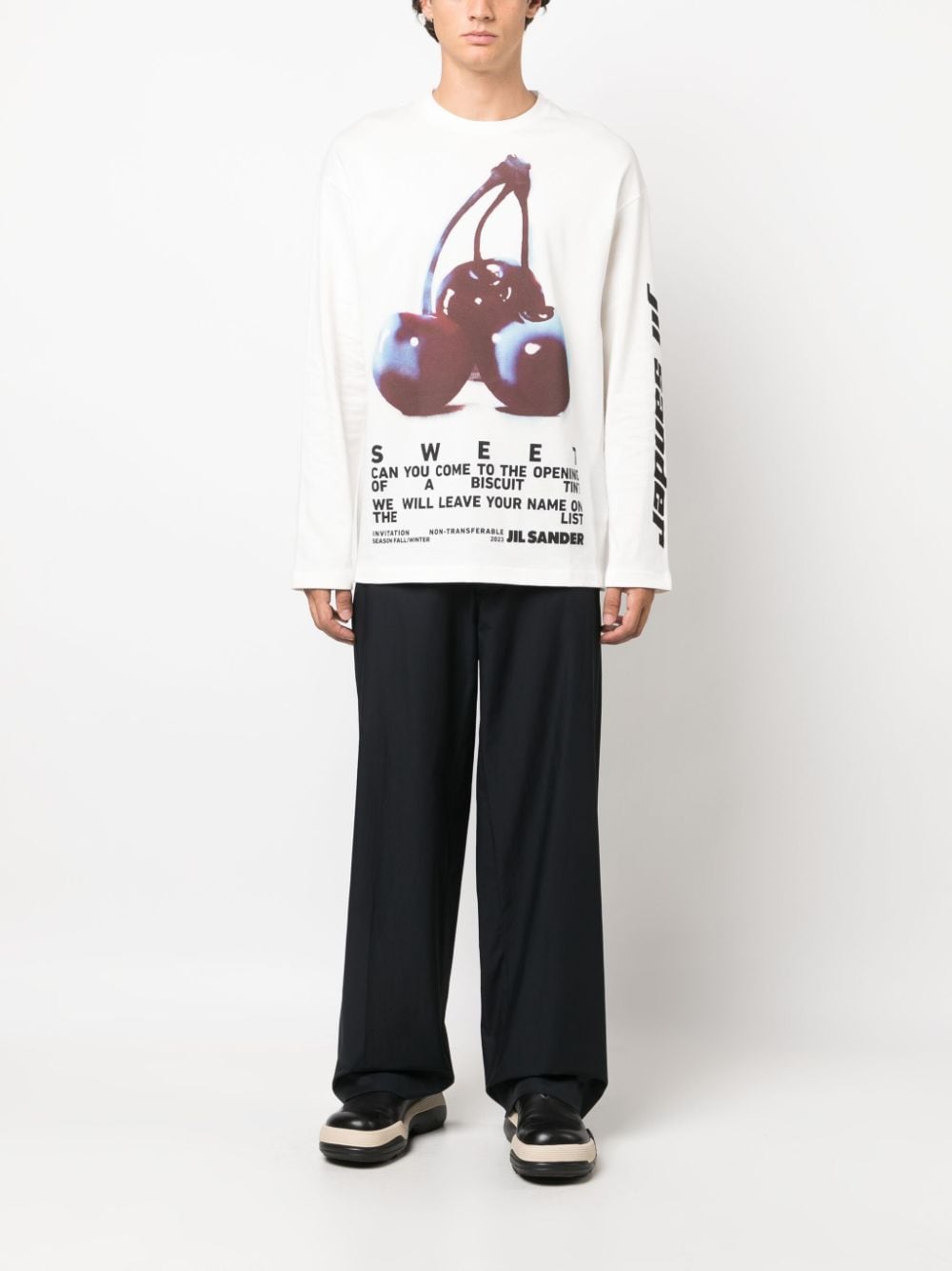 JIL SANDER FASHION T-shirts and Polos White J21GC0135J20117196 (Jil Sander / Tシャツ・カットソー ) | Jil Sander (ジルサンダー)(3)