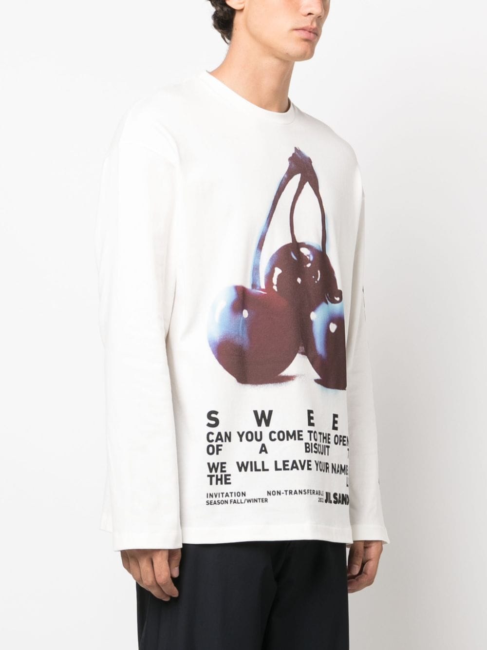 JIL SANDER FASHION T-shirts and Polos White J21GC0135J20117196 (Jil Sander / Tシャツ・カットソー ) | Jil Sander (ジルサンダー)(4)