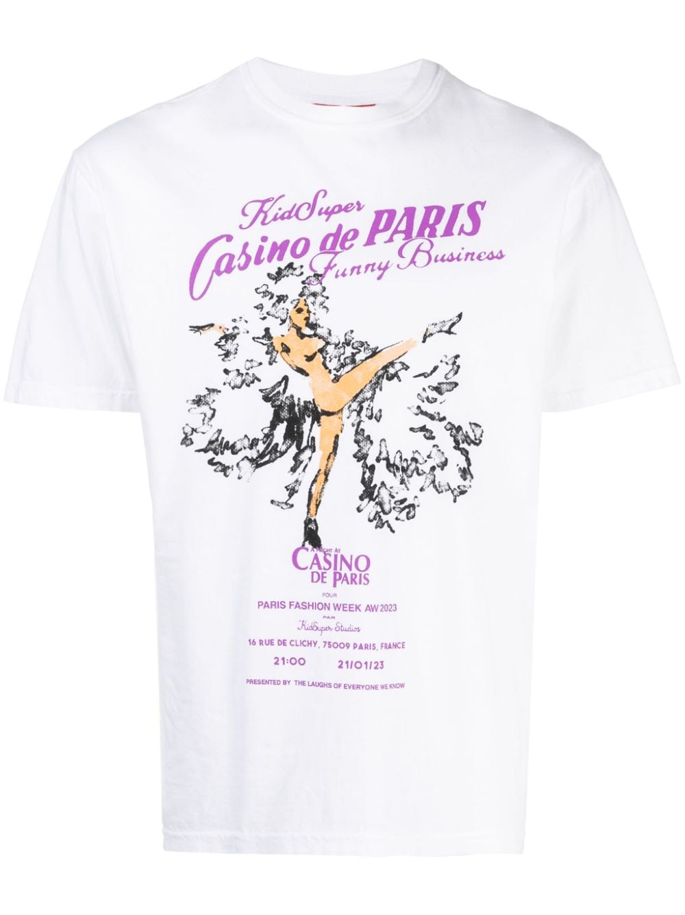 KIDSUPER T-shirts and Polos White AW23SST03WHITE (KidSuper Studios / Tシャツ・カットソー ) | KidSuper Studios (キッドスーパー ストゥディオス)