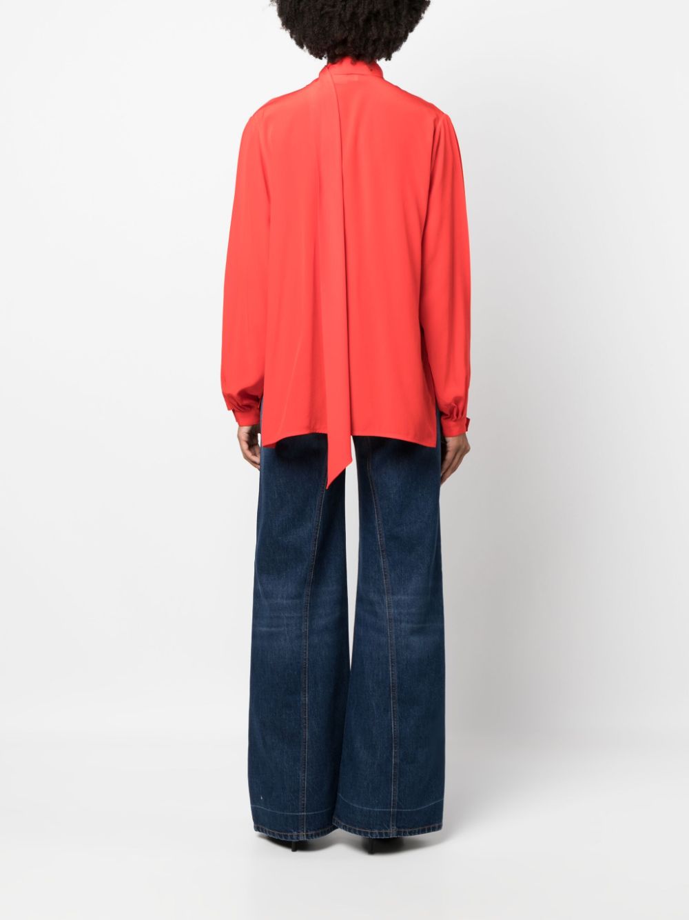 Victoria Beckham Top Red 1423WTP004967ABRIGHTRED (VICTORIA BECKHAM / シャツ・ブラウス ) | VICTORIA BECKHAM (ヴィクトリア ベッカム)(1)