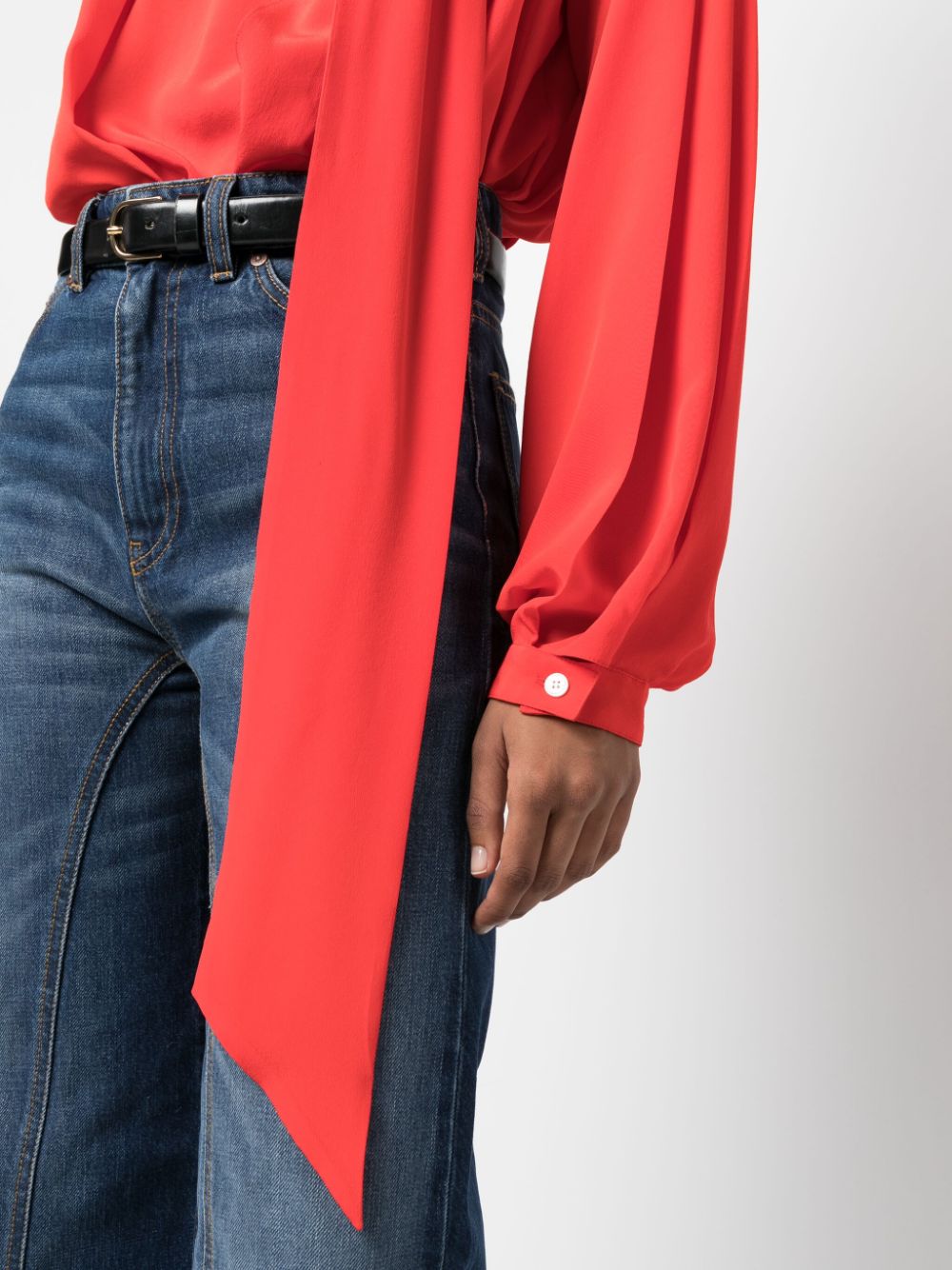 Victoria Beckham Top Red 1423WTP004967ABRIGHTRED (VICTORIA BECKHAM / シャツ・ブラウス ) | VICTORIA BECKHAM (ヴィクトリア ベッカム)(4)