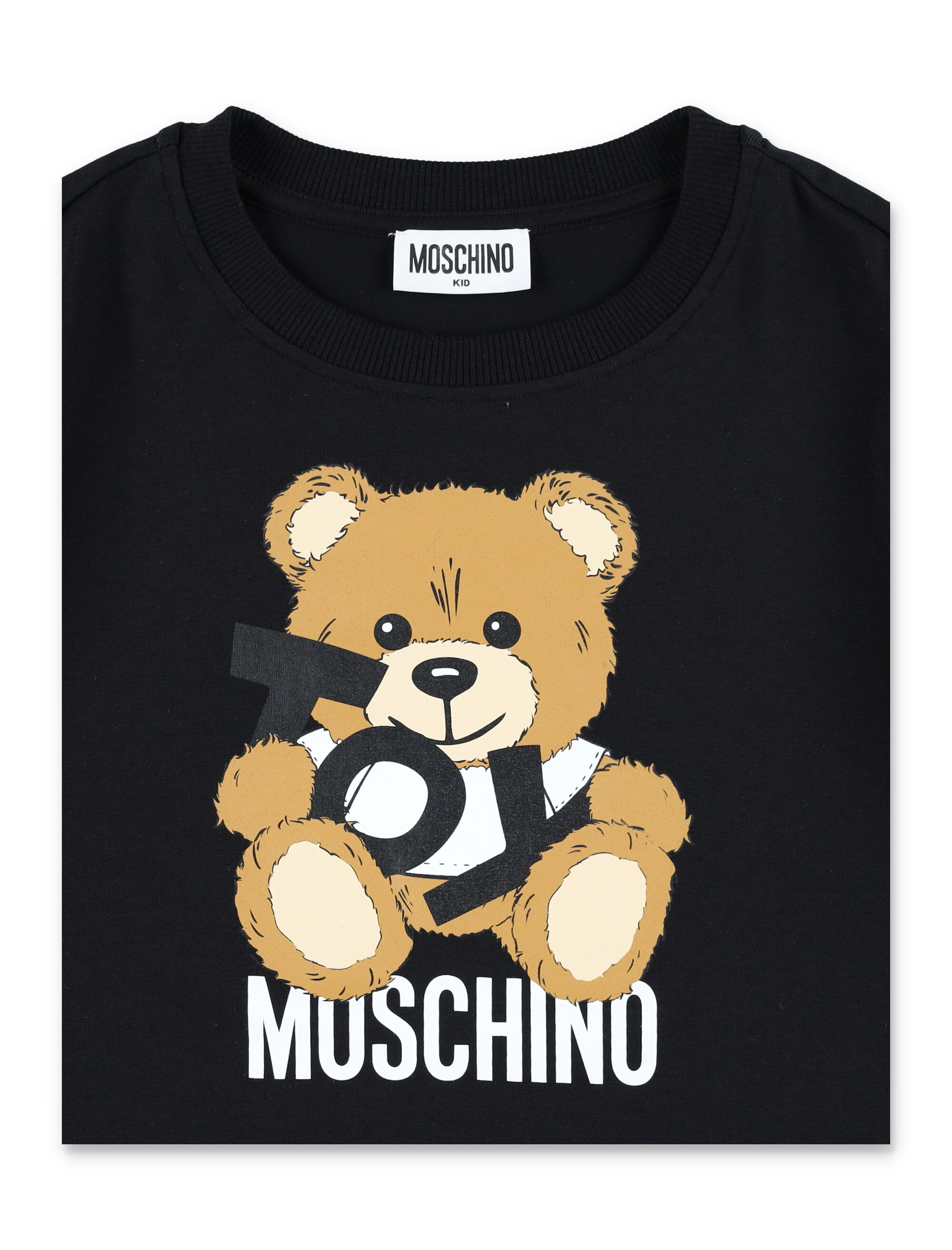 MOSCHINO KIDS T-shirts and Polos Black HDM06OLBA0060100 (MOSCHINO / Tシャツ・カットソー ) | MOSCHINO (モスキーノ)(2)