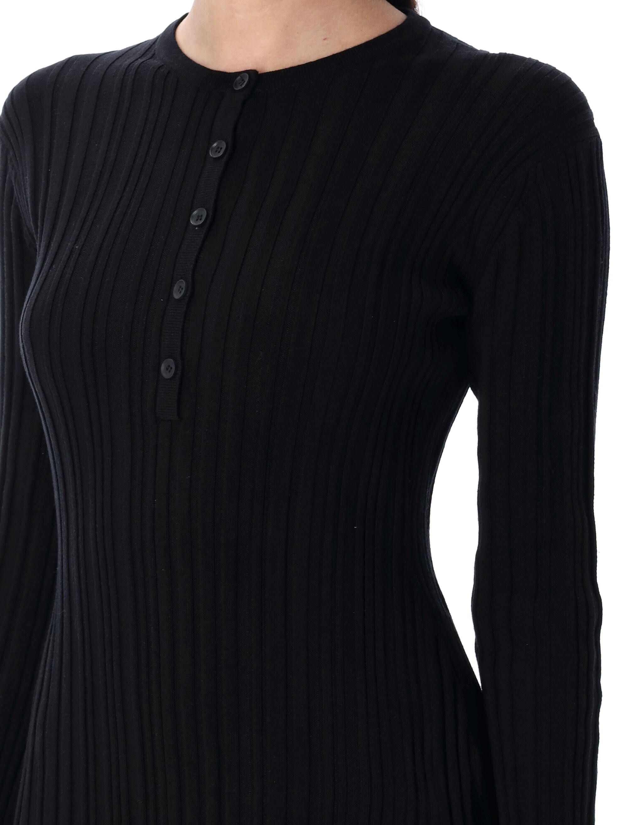 LOULOU Dresses Black ELDARABLACK (LOULOU STUDIO / ワンピース・ドレス・オールインワン ) | LOULOU STUDIO (ルルスタジオ)(2)