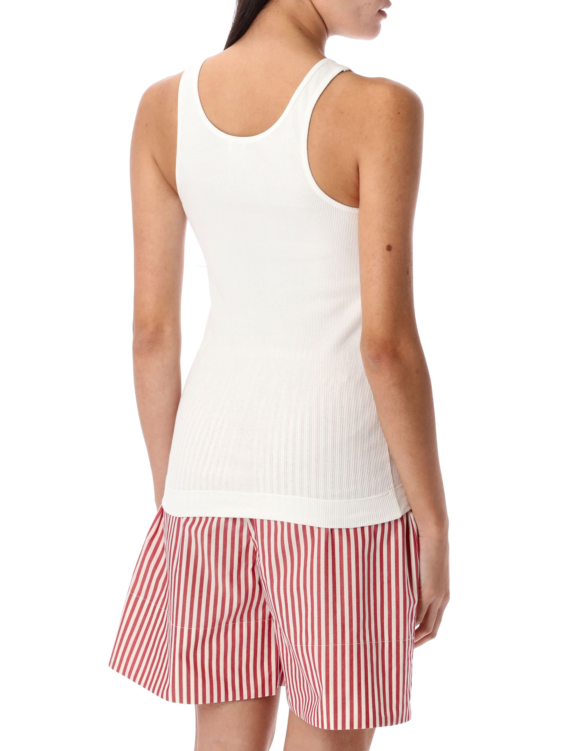 BY MALENE BIRGER Top White 10191003Z (BY MALENE BIRGER / タンクトップ・キャミソール ) | BY MALENE BIRGER (バイ マレーネ ビルガー)(1)