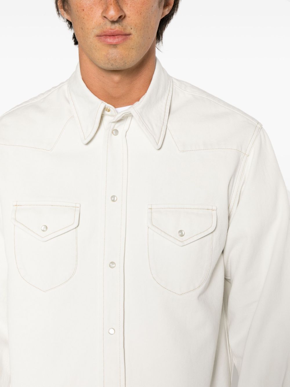 Bally Shirts White MSH013CO244U103 (BALLY / シャツ・ブラウス ) | BALLY (バリー)(3)