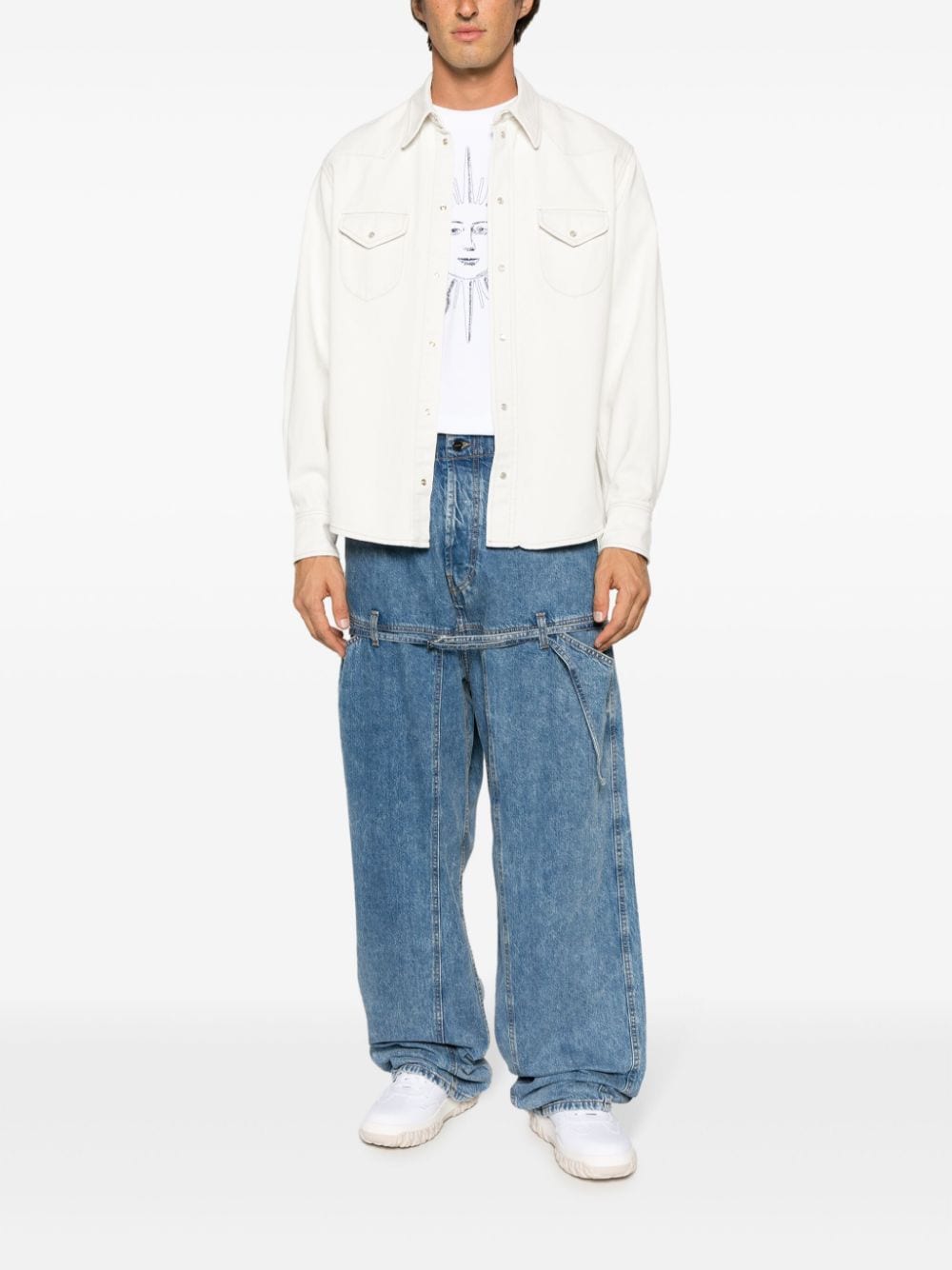Bally Shirts White MSH013CO244U103 (BALLY / シャツ・ブラウス ) | BALLY (バリー)(4)