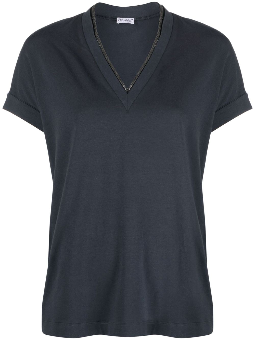 Brunello Cucinelli T-shirts and Polos Blue M0T18BD222C8901 (Brunello Cucinelli / Tシャツ・カットソー ) | Brunello Cucinelli (ブルネロ・クチネリ)