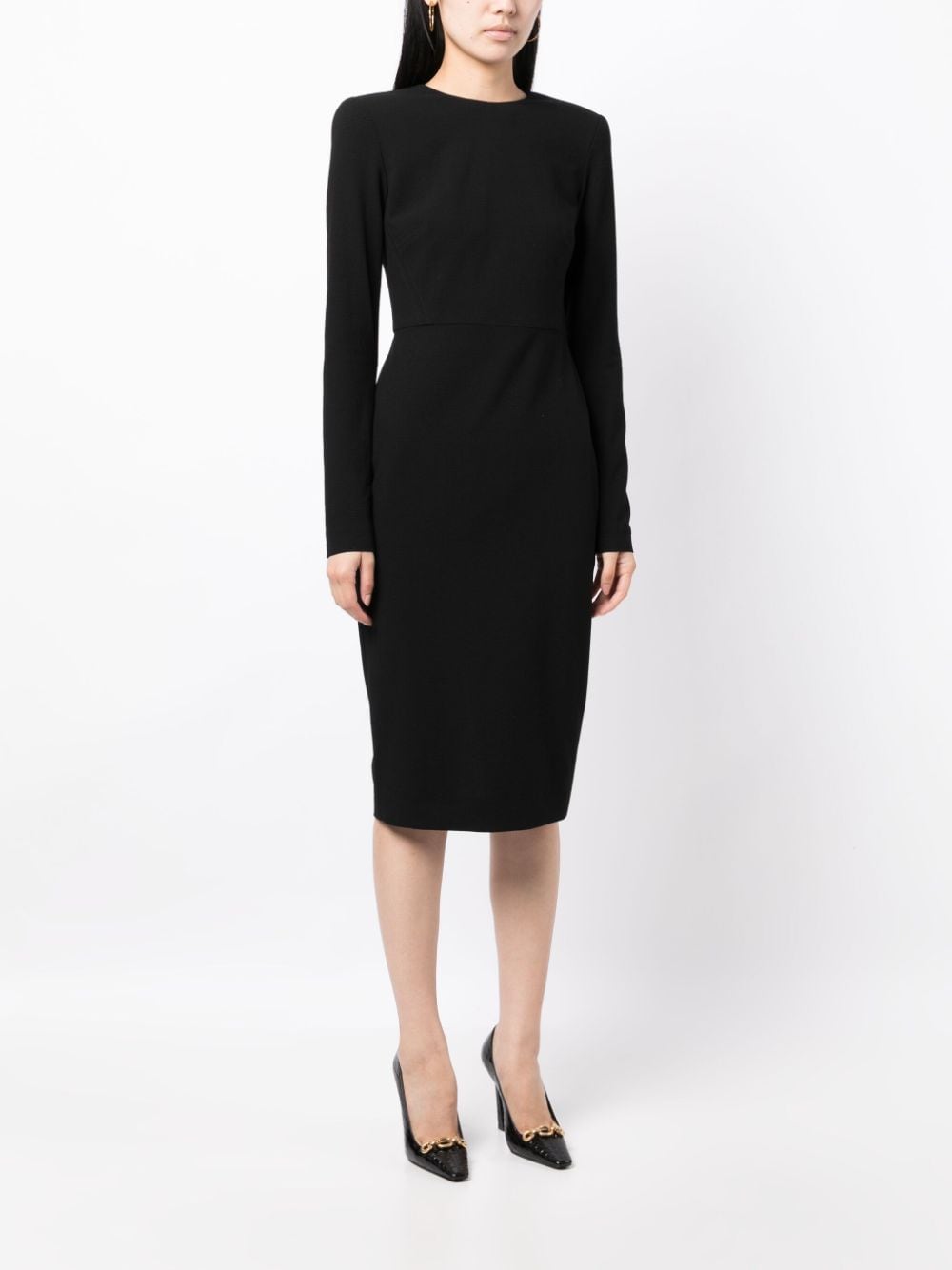 Victoria Beckham Dresses Black 1423WDR004987ABLACK (VICTORIA BECKHAM / ワンピース・ドレス・オールインワン ) | VICTORIA BECKHAM (ヴィクトリア ベッカム)(2)
