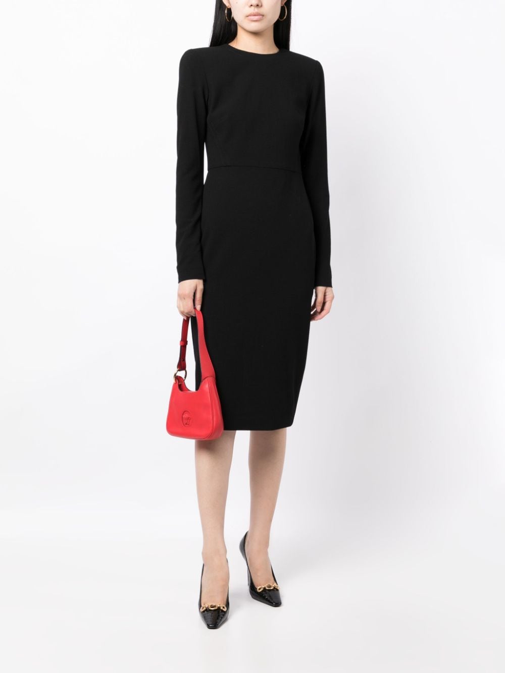 Victoria Beckham Dresses Black 1423WDR004987ABLACK (VICTORIA BECKHAM / ワンピース・ドレス・オールインワン ) | VICTORIA BECKHAM (ヴィクトリア ベッカム)(4)