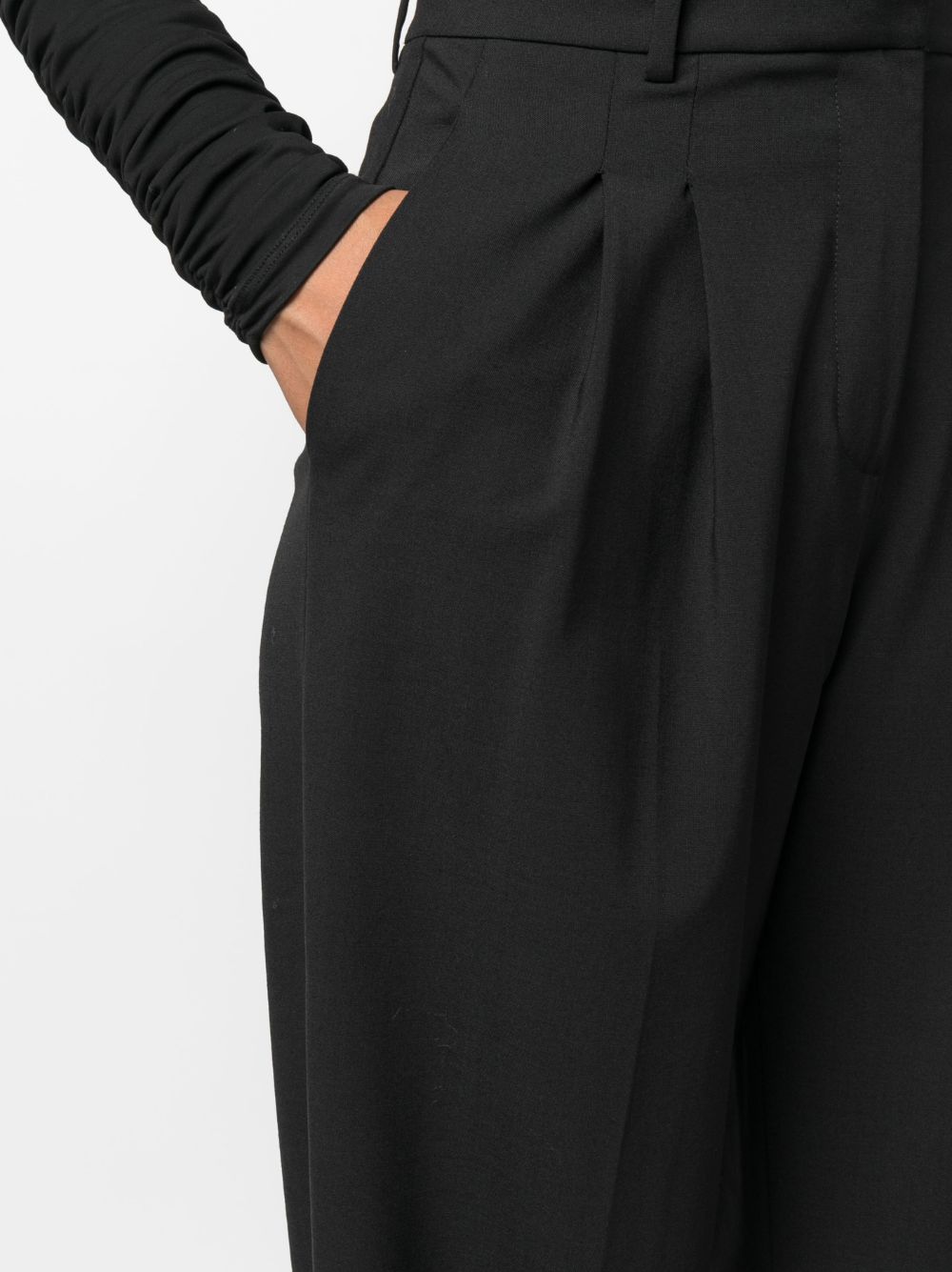 THE ANDAMANE Trousers Black T140407ATNW031BLACK (THE ANDAMANE / パンツ ) | THE ANDAMANE (アンダマン)(1)