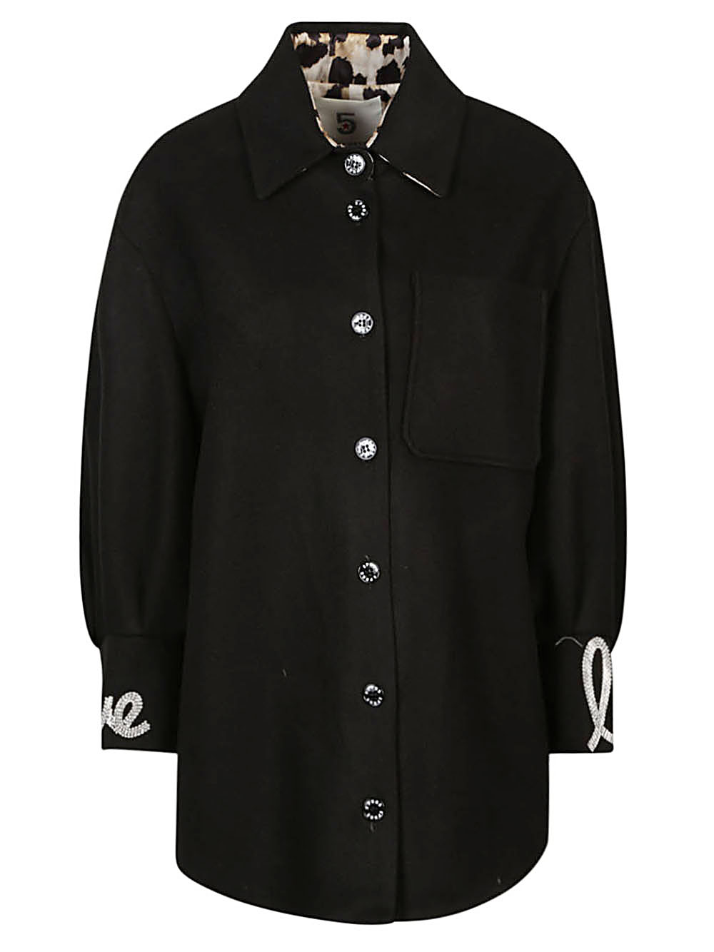 5progress Coats Black 10010NERO (5 PROGRESS / コート ) | 5 PROGRESS (ファイブ プログレス)