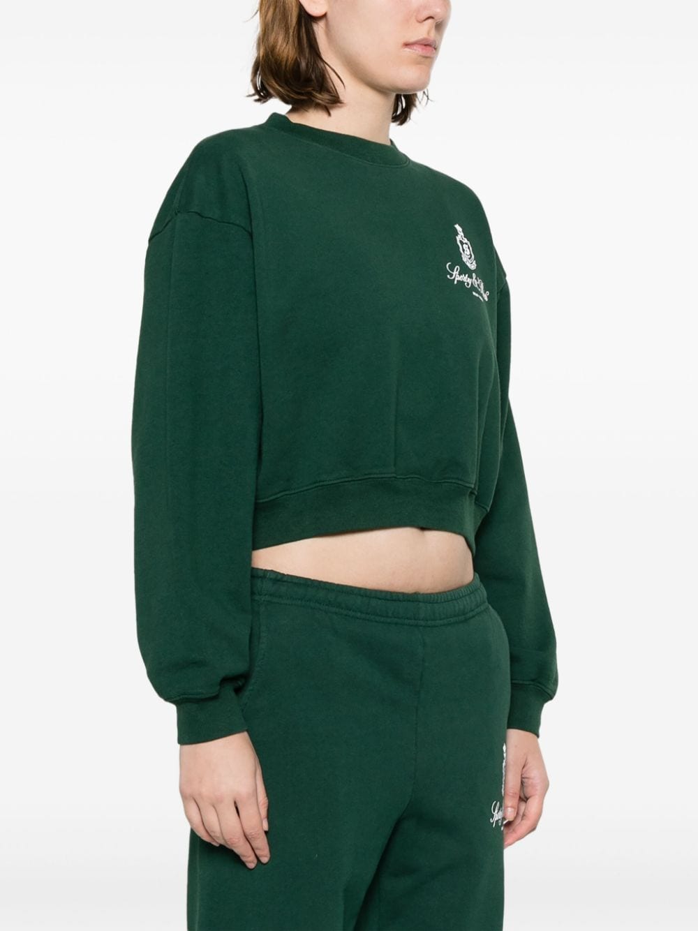 SPORTY & RICH Sweaters Green CRAW2365FOFOREST15 (Sporty & Rich / スウェット・フーディー ) | Sporty & Rich (スポーティアンドリッチ)(2)