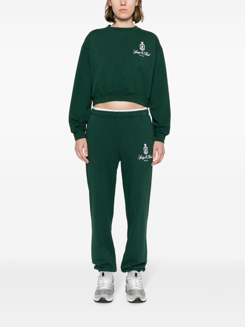 SPORTY & RICH Sweaters Green CRAW2365FOFOREST15 (Sporty & Rich / スウェット・フーディー ) | Sporty & Rich (スポーティアンドリッチ)(3)