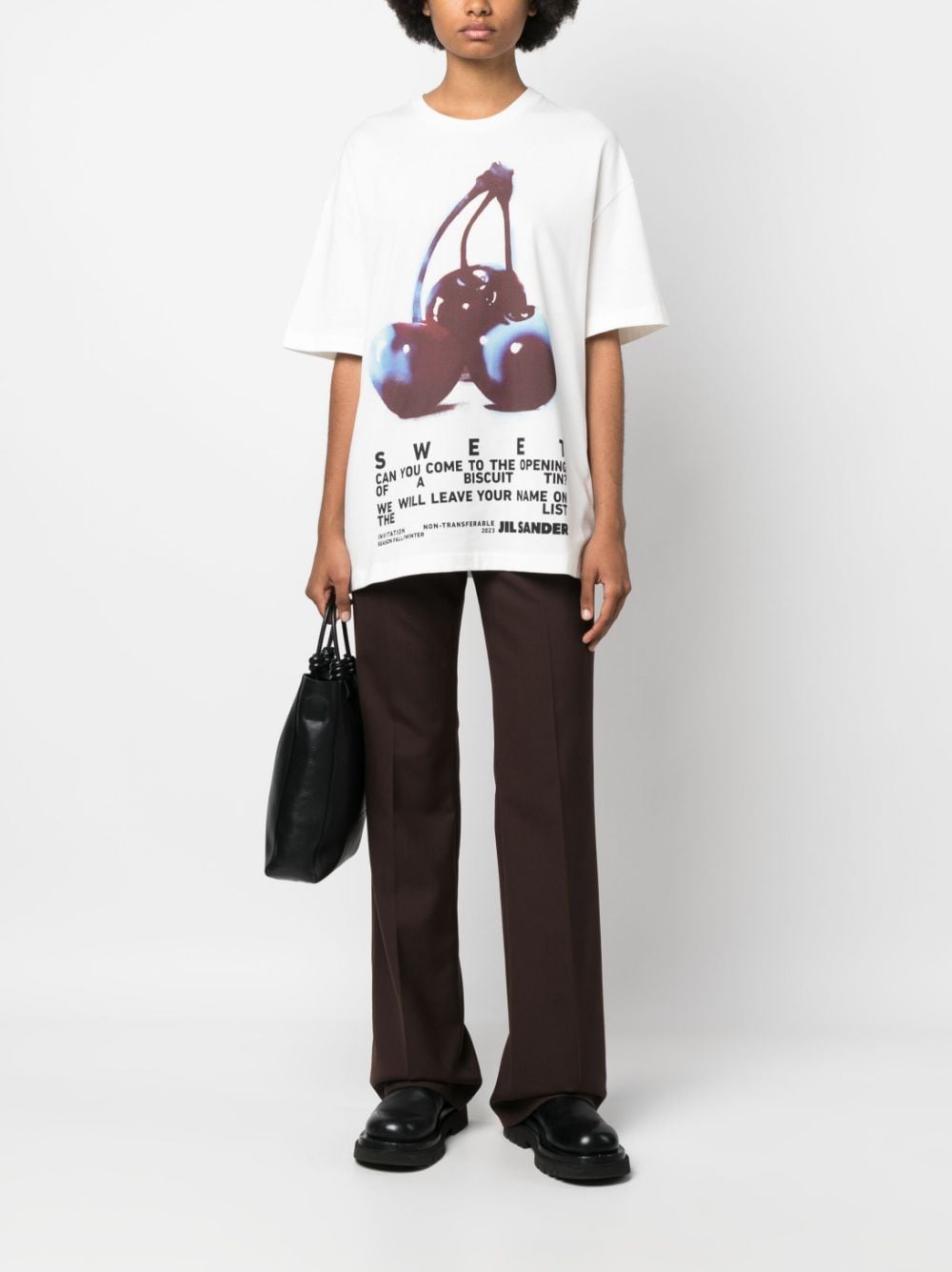 JIL SANDER FASHION T-shirts and Polos White J03GC0107J20117196 (Jil Sander / Tシャツ・カットソー ) | Jil Sander (ジルサンダー)(2)