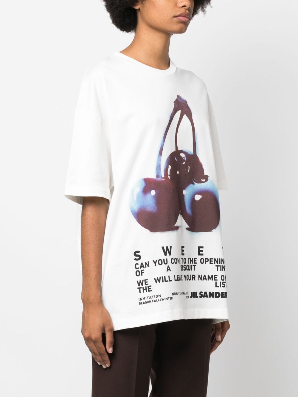 JIL SANDER FASHION T-shirts and Polos White J03GC0107J20117196 (Jil Sander / Tシャツ・カットソー ) | Jil Sander (ジルサンダー)(3)