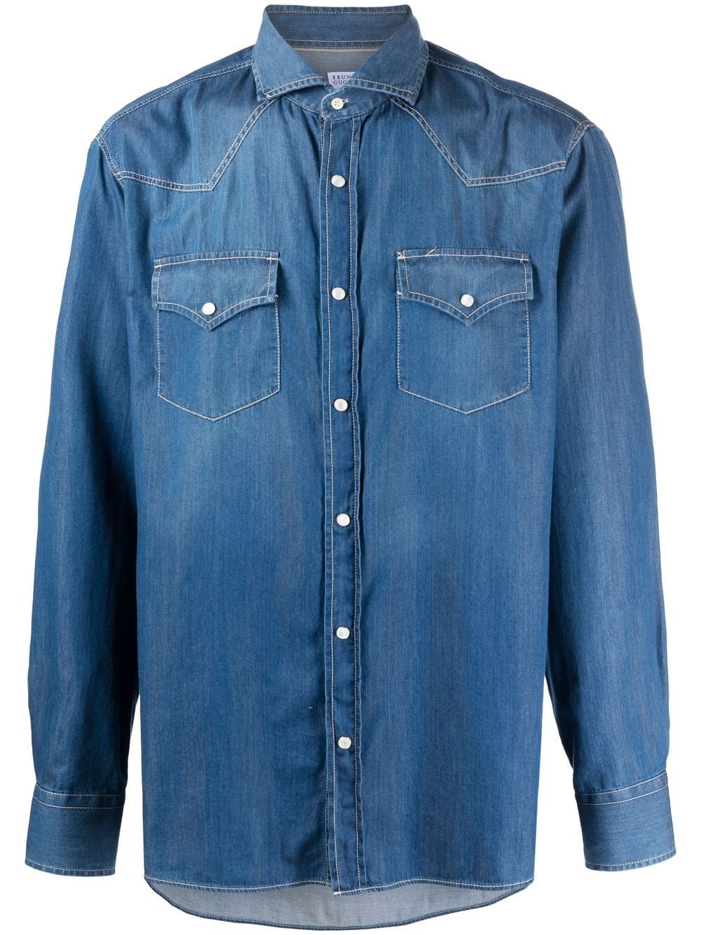 Brunello Cucinelli Shirts Denim MR6834008COM47 (Brunello Cucinelli / シャツ・ブラウス ) | Brunello Cucinelli (ブルネロ・クチネリ)