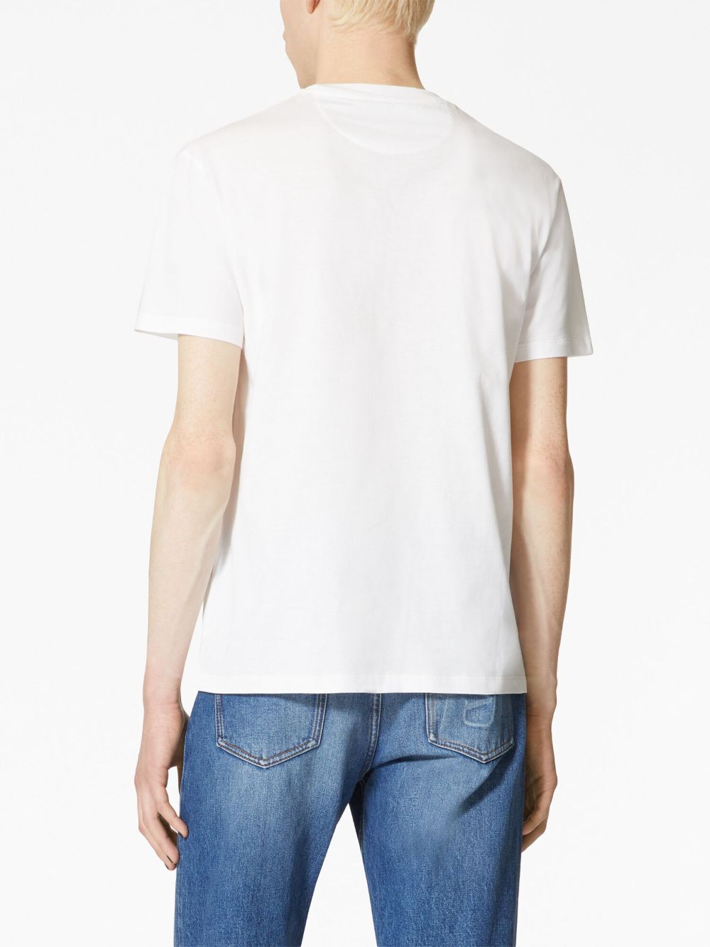 Valentino T-shirts and Polos White 3V3MG10V9LJ0BO (Valentino Garavani / Tシャツ・カットソー ) | Valentino Garavani (ヴァレンティノ)(1)