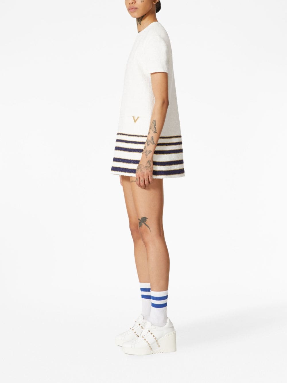 Valentino Dresses White 3B3VA3V283UMNR (Valentino Garavani / ワンピース・ドレス・オールインワン ) | Valentino Garavani (ヴァレンティノ)(1)