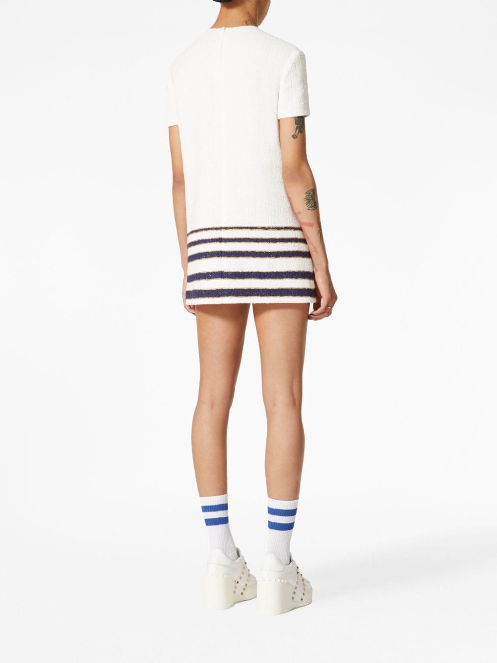 Valentino Dresses White 3B3VA3V283UMNR (Valentino Garavani / ワンピース・ドレス・オールインワン ) | Valentino Garavani (ヴァレンティノ)(2)