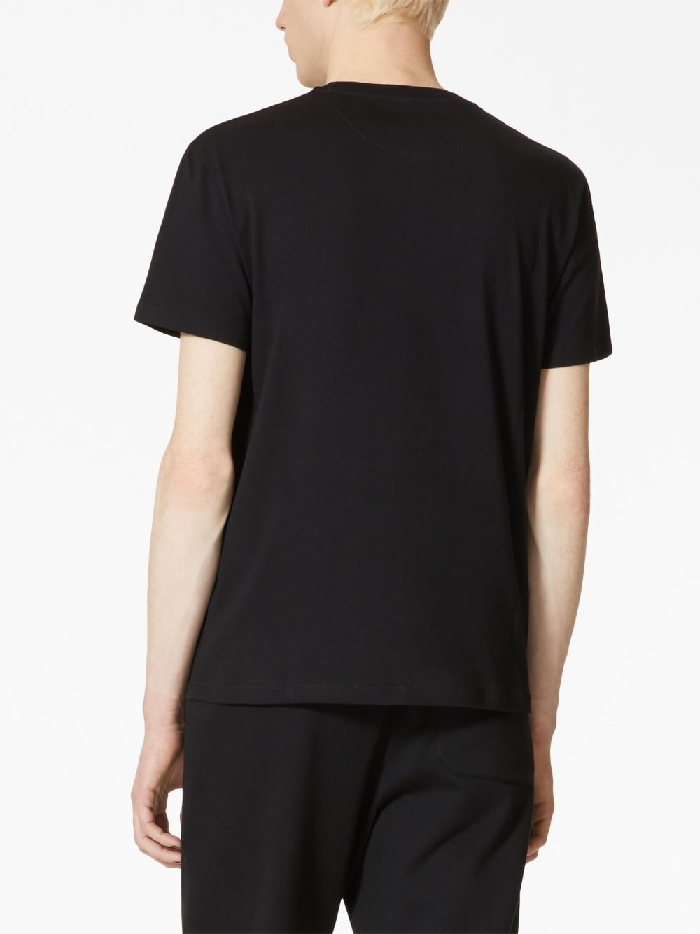 Valentino T-shirts and Polos Black 3V3MG10V9LJ0NO (Valentino Garavani / Tシャツ・カットソー ) | Valentino Garavani (ヴァレンティノ)(1)