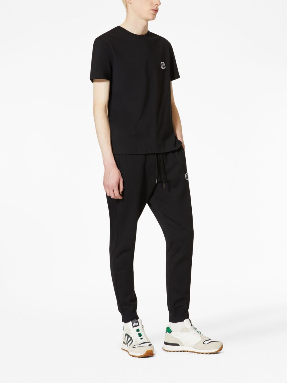 Valentino T-shirts and Polos Black 3V3MG10V9LJ0NO (Valentino Garavani / Tシャツ・カットソー ) | Valentino Garavani (ヴァレンティノ)(3)