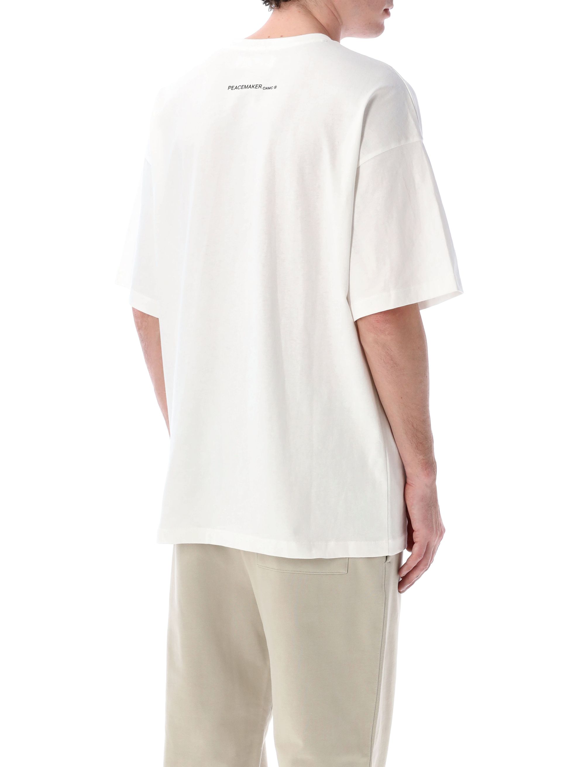 OAMC T-shirts and Polos White PCM1OT02HJE002002WHT (OAMC / Tシャツ・カットソー ) | OAMC (オーエーエムシー)(1)