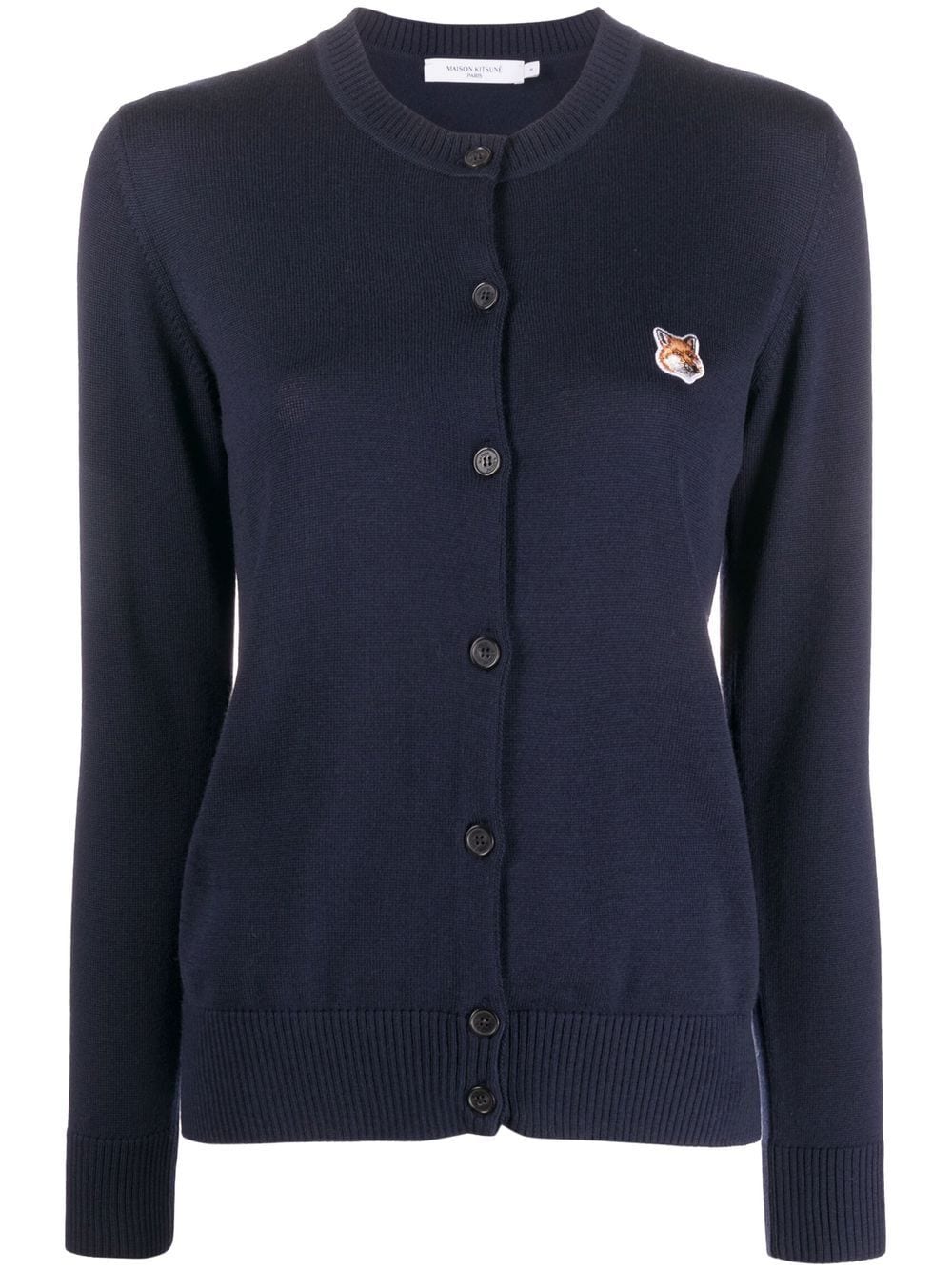 MAISON KITSUNE' Sweaters Blue HW00521KT1036P480 (Maison Kitsuné / ニット・セーター・カーディガン ) | Maison Kitsuné (メゾン キツネ)