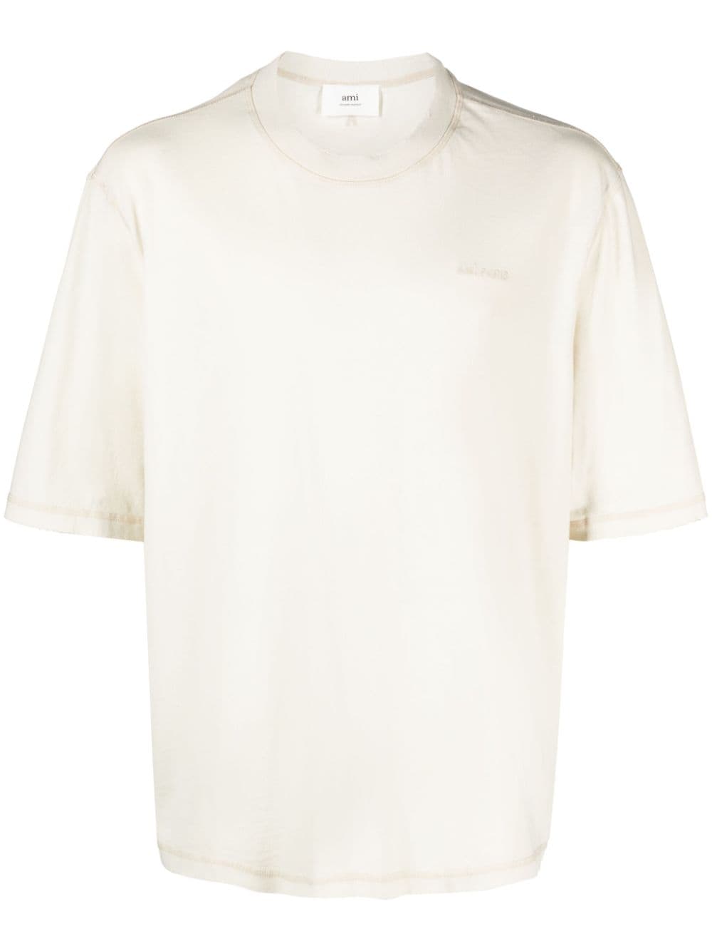 Ami Paris T-shirts and Polos White UTS016JE0051185 (AMI Paris / Tシャツ・カットソー ) | AMI Paris (アミパリス)