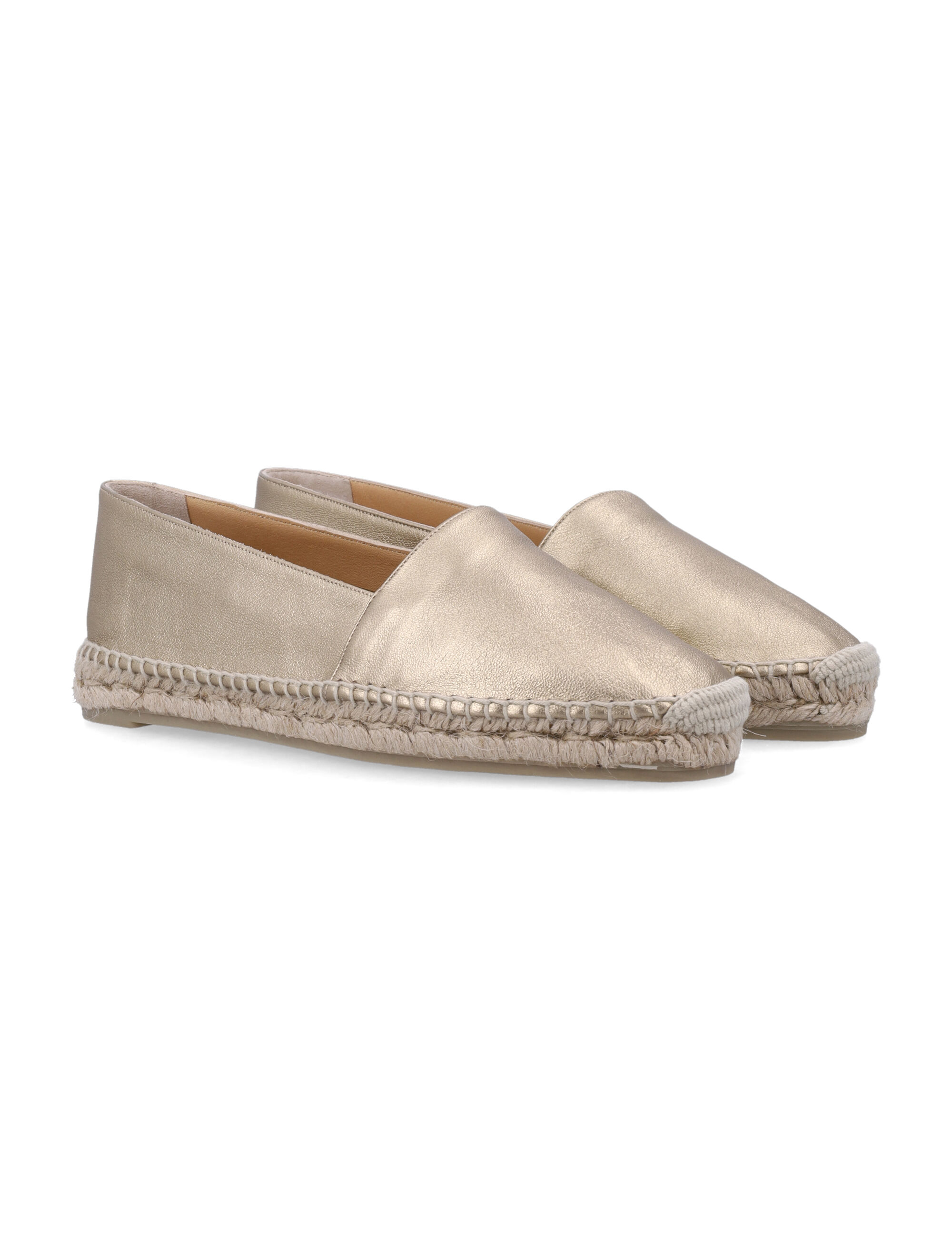 Castaner Flat shoes Golden 0257081183000 (Castañer / レースアップ ) | Castañer (カスタニエール)(1)