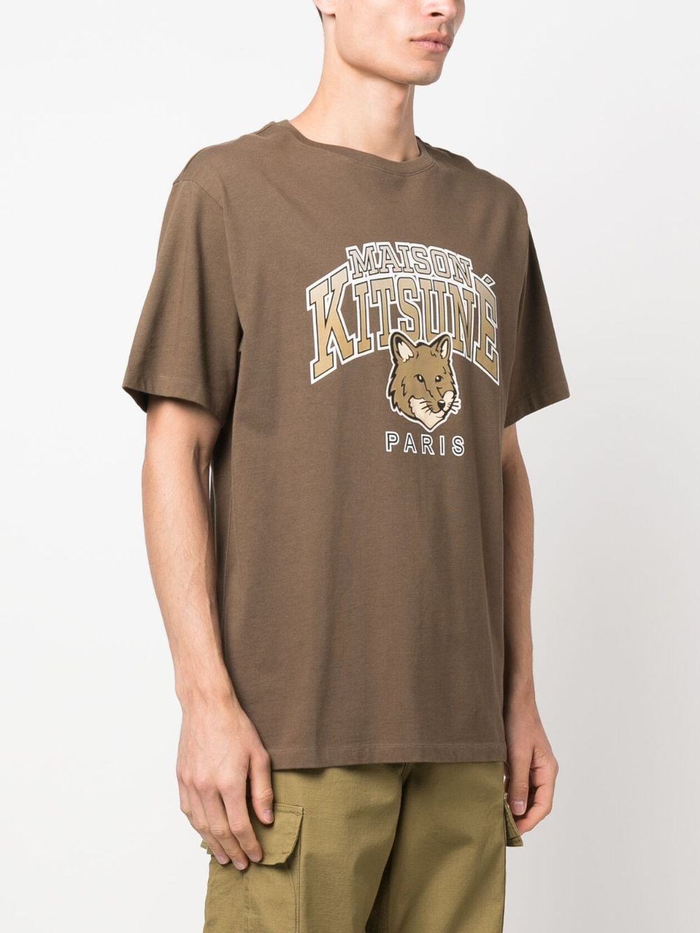 MAISON KITSUNE' T-shirts and Polos LM00112KJ0035P360 (Maison Kitsuné / Tシャツ・カットソー ) | Maison Kitsuné (メゾン キツネ)(3)